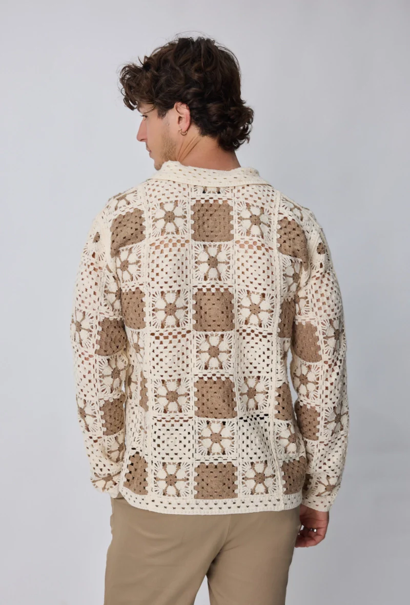 Chemise homme avec fermeture boutonnée - Image 9