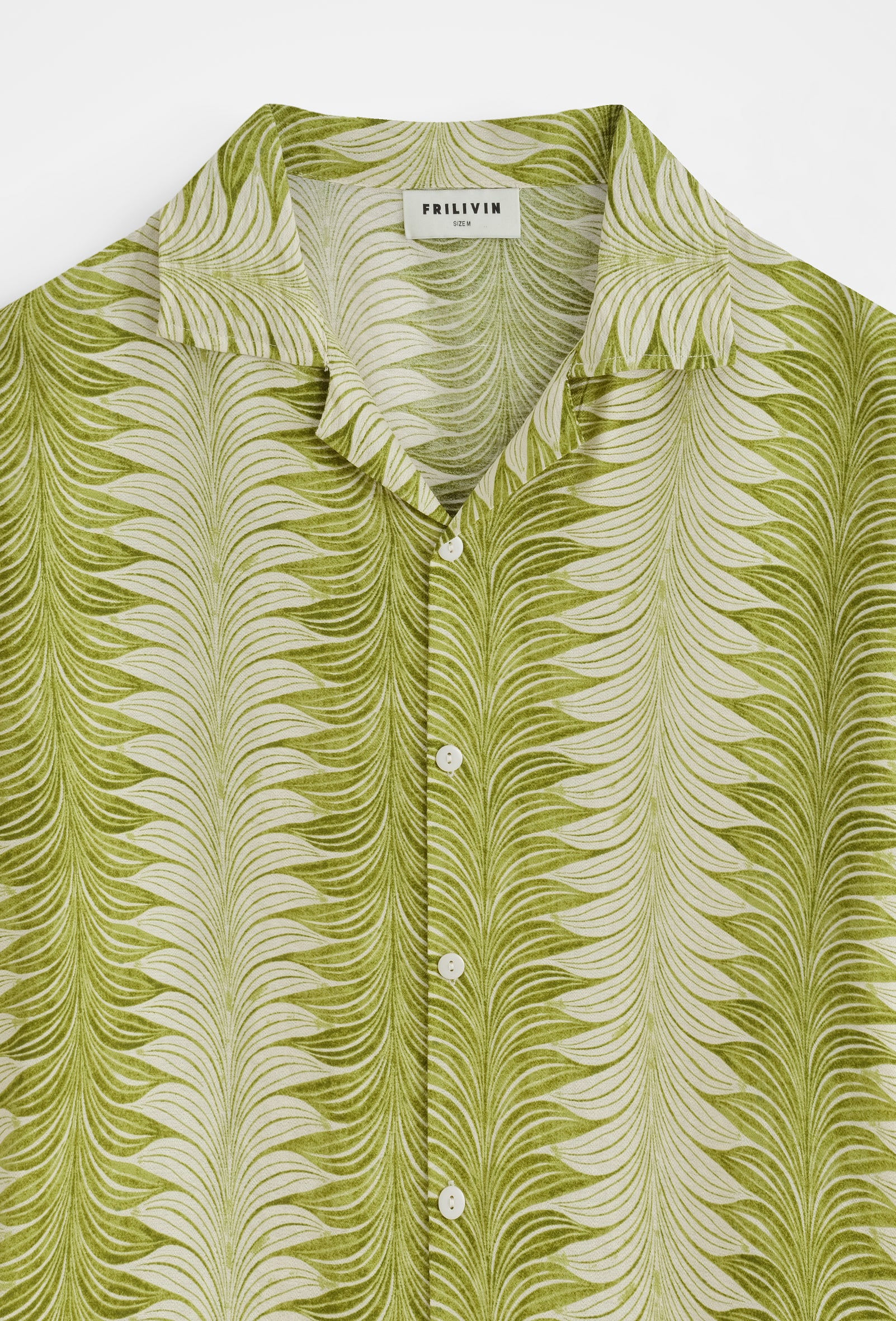 Chemise imprimée col cubain - Image 2