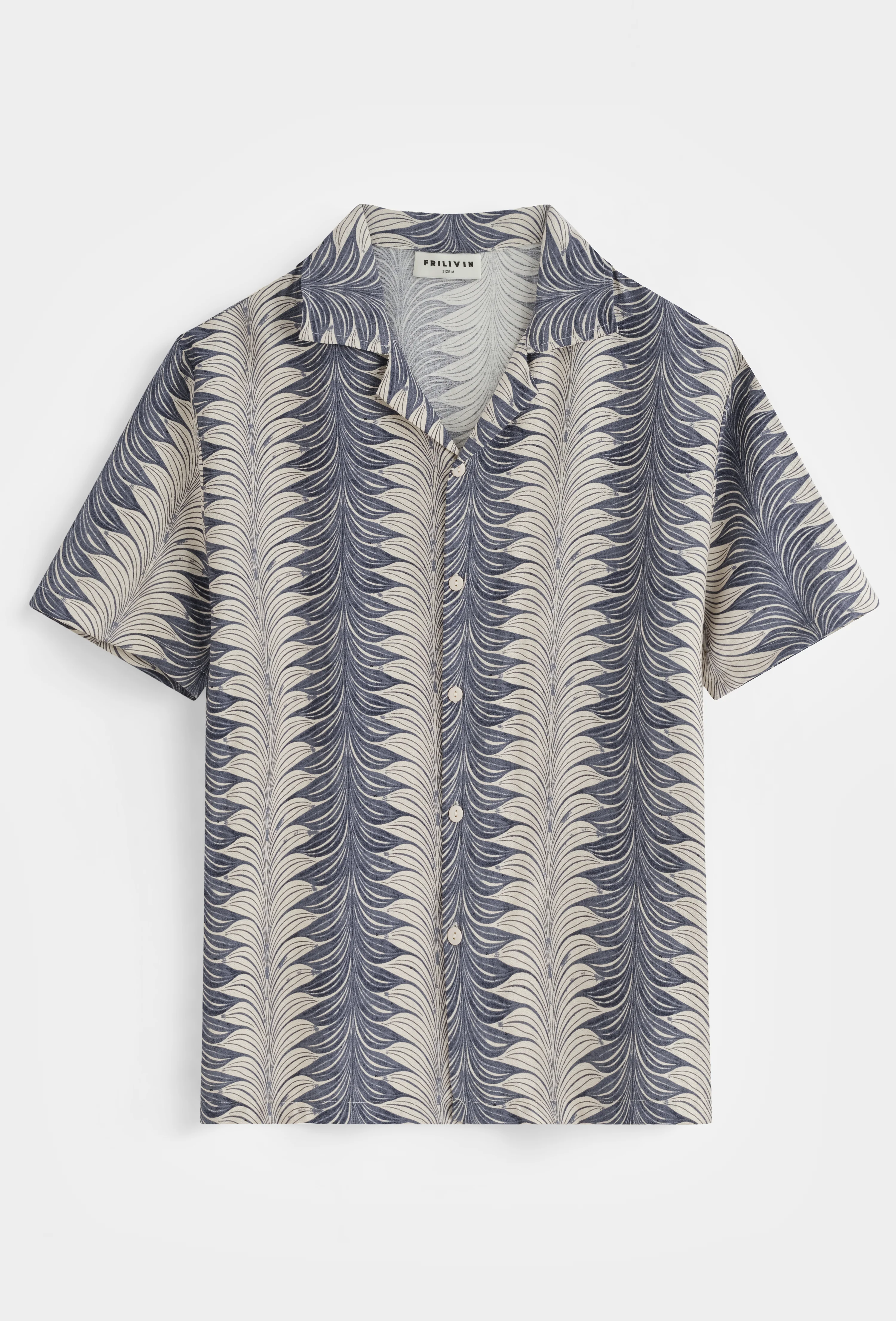 Chemise imprimée col cubain - Image 4