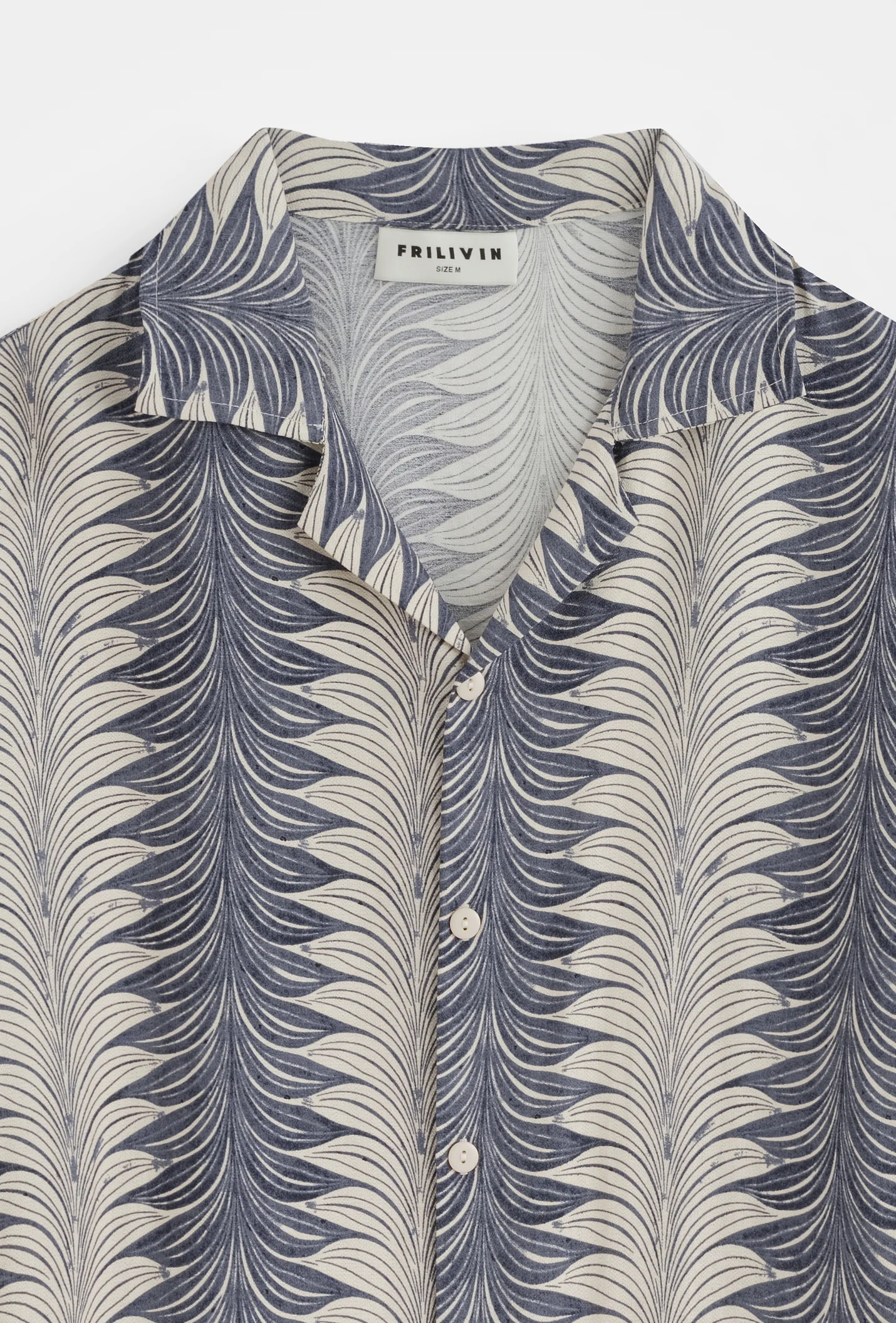 Chemise imprimée col cubain - Image 5