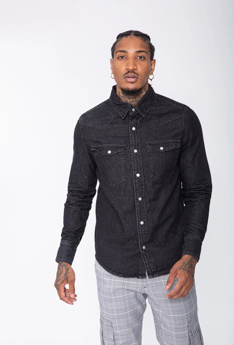 Surchemise jean - Image 3