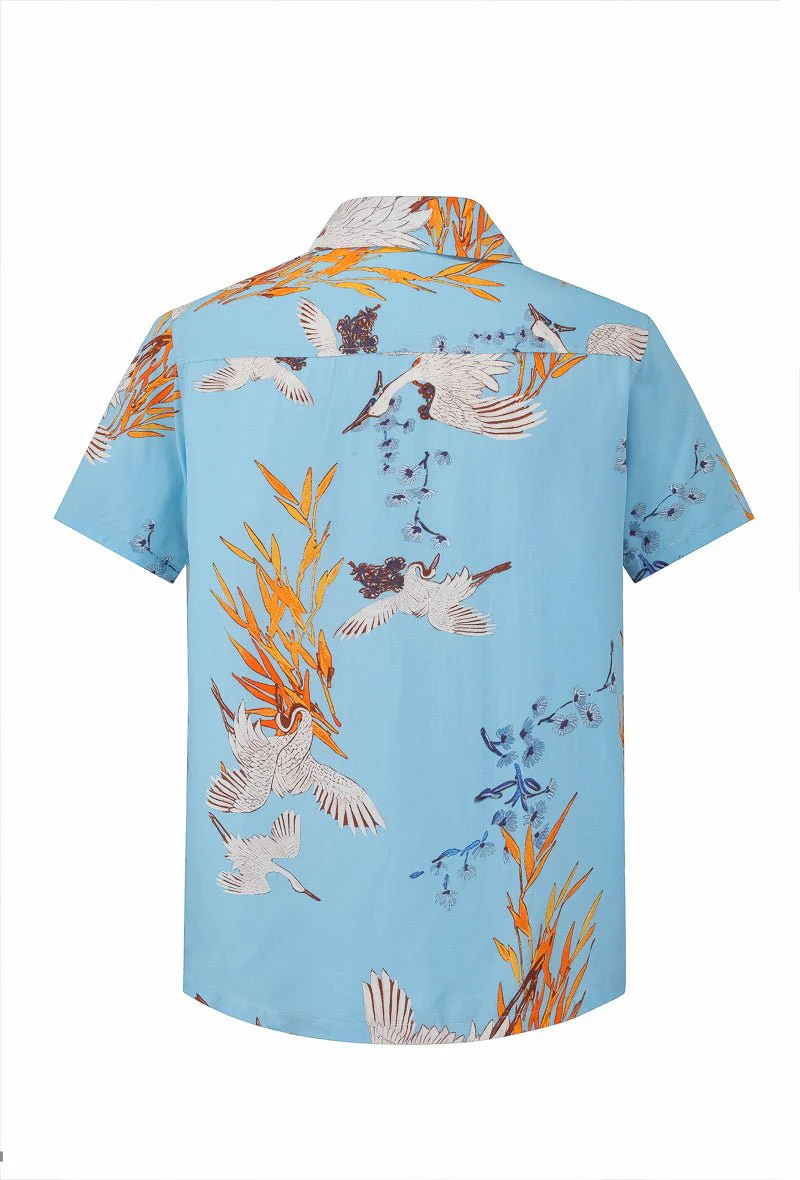 Chemise manches courtes à motifs fleuris - Image 2