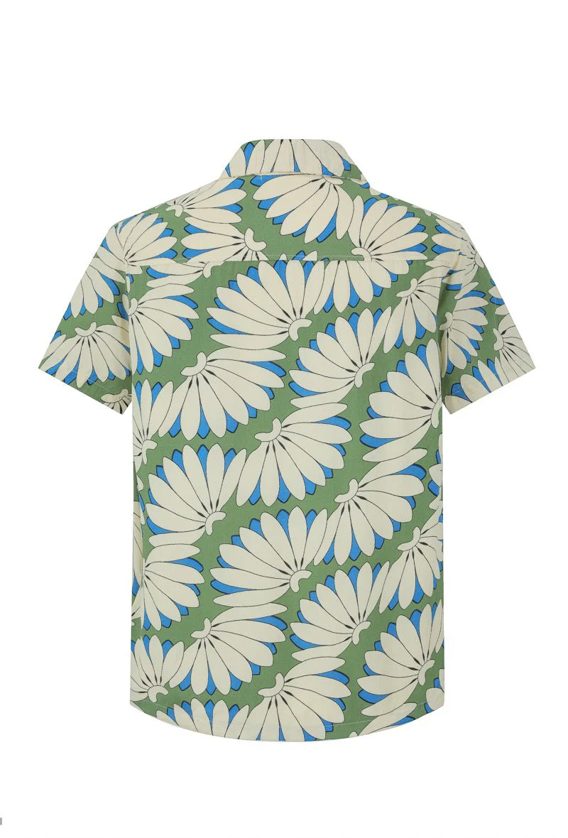 Chemise manches courtes à motifs fleuris - Image 2