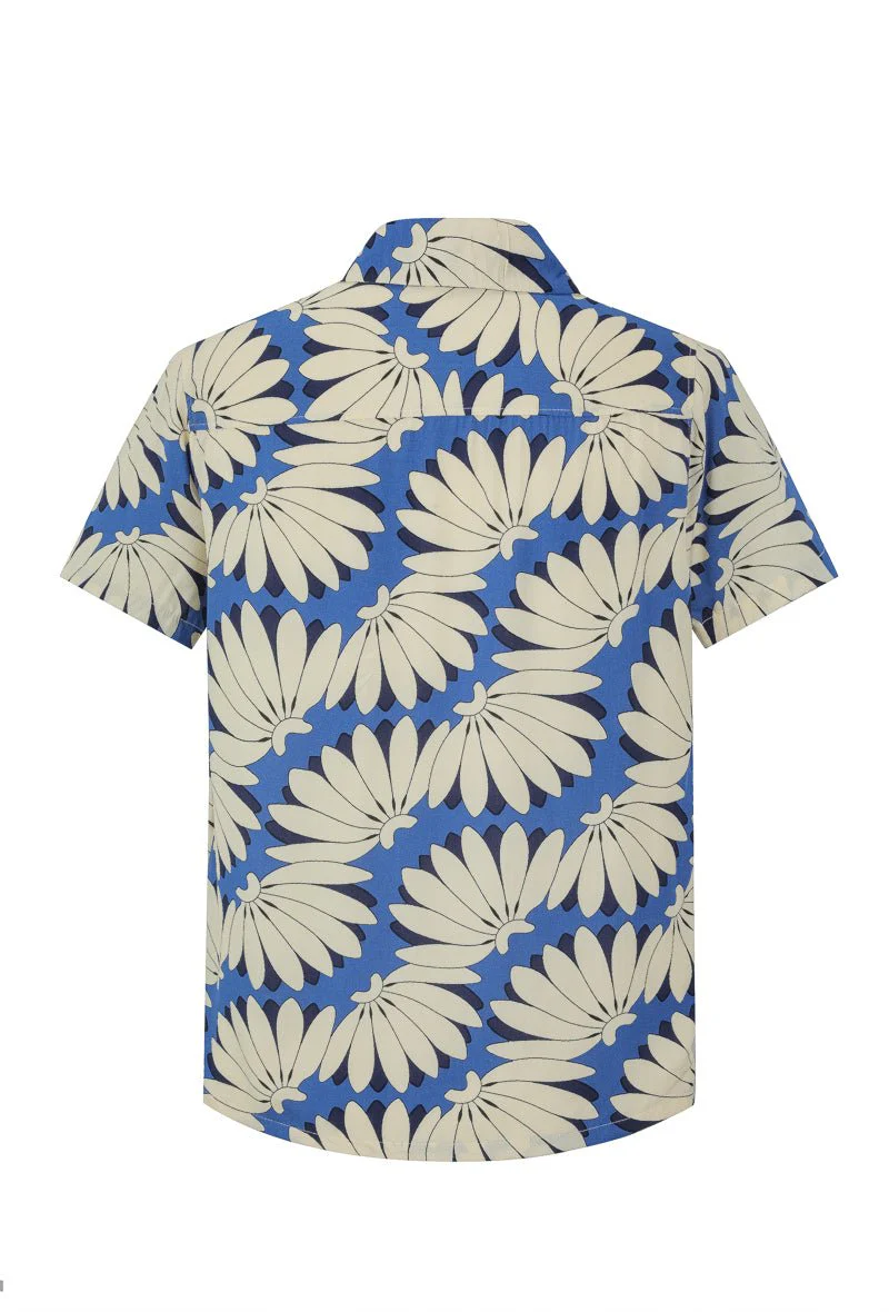 Chemise manches courtes à motifs fleuris - Image 4