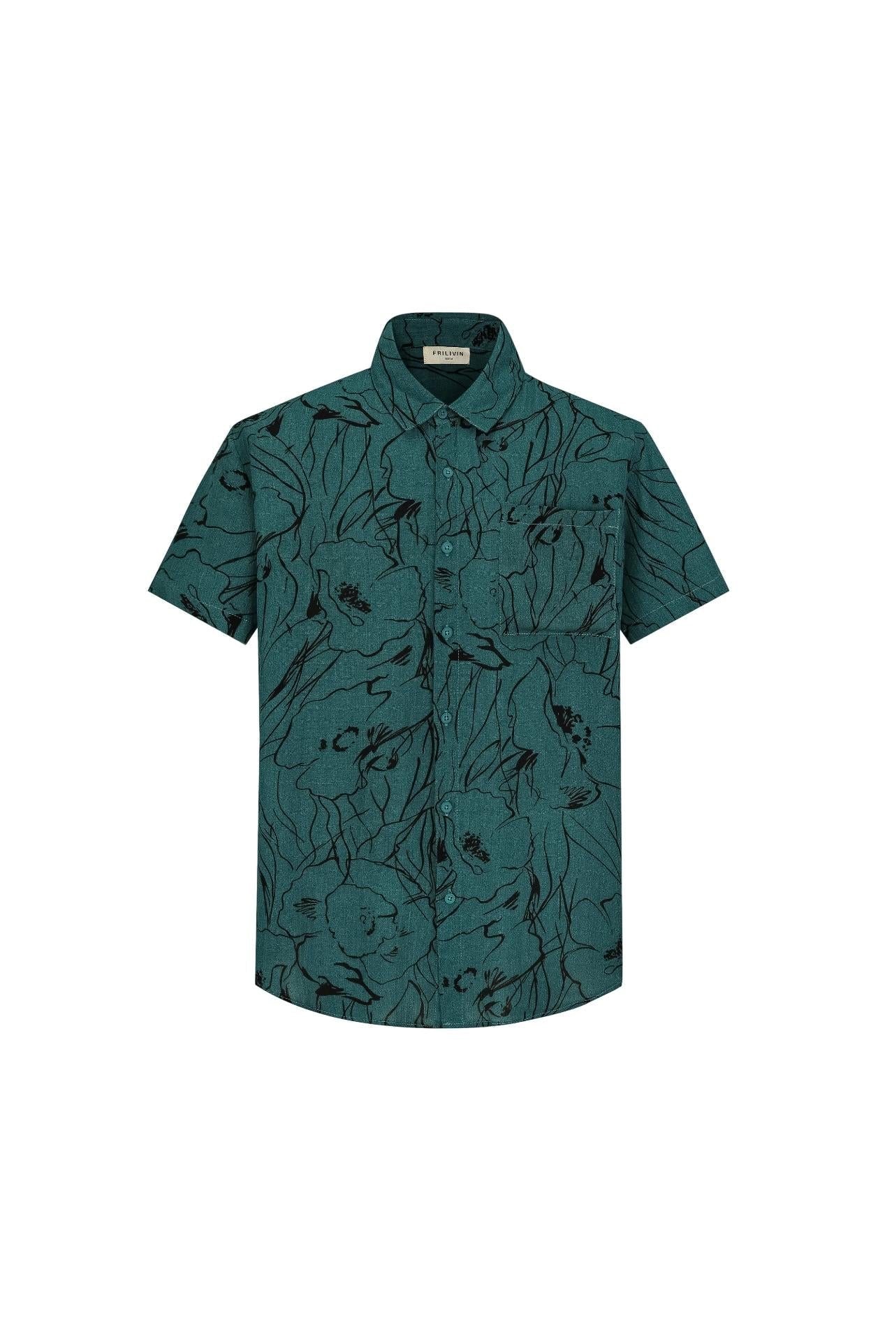 Chemise manches courtes boutonnée - Image 3