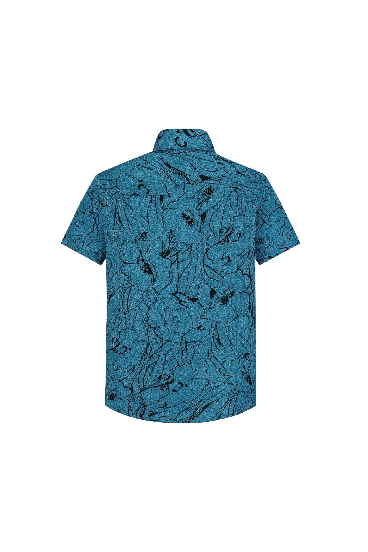 Chemise manches courtes boutonnée - Image 6