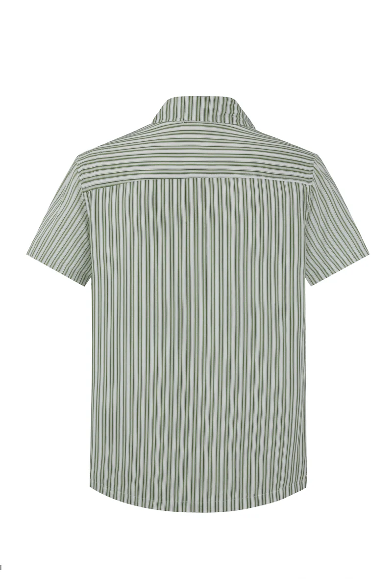 Chemise manches courtes rayée - Image 5