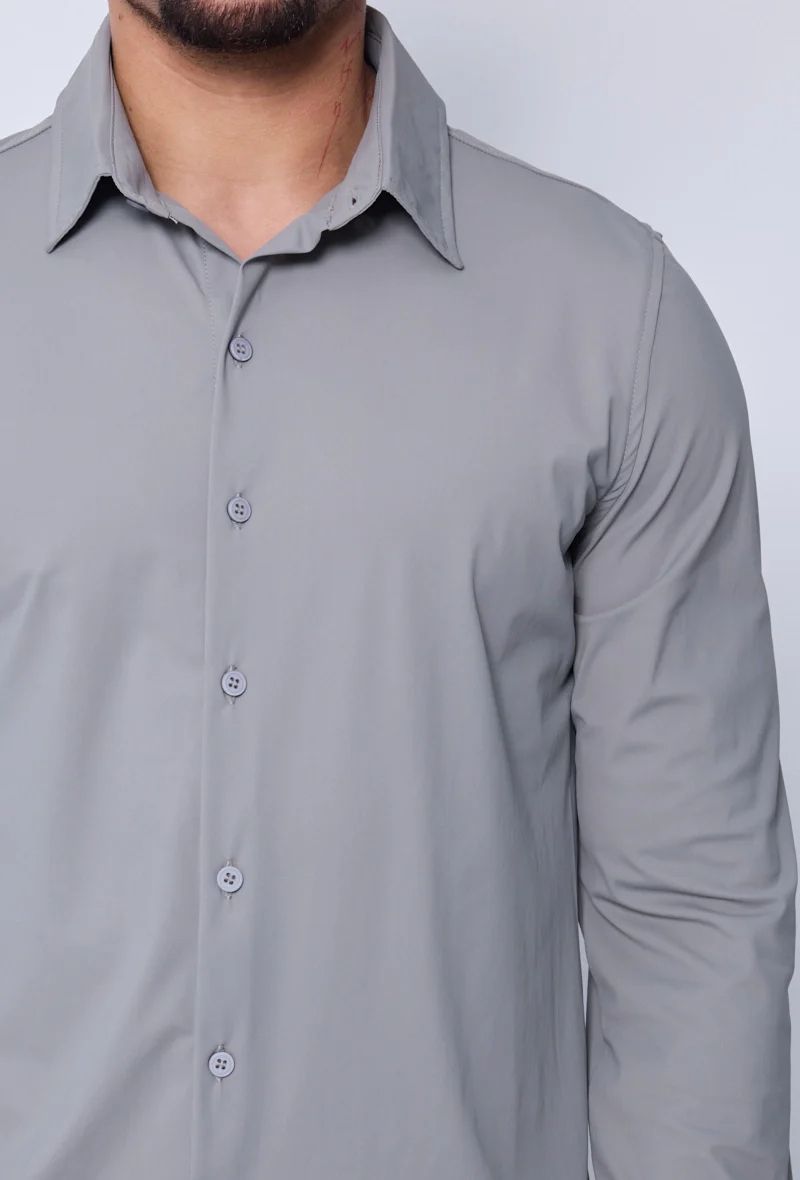 Chemise à manche longues boutonnée pour homme - Image 22