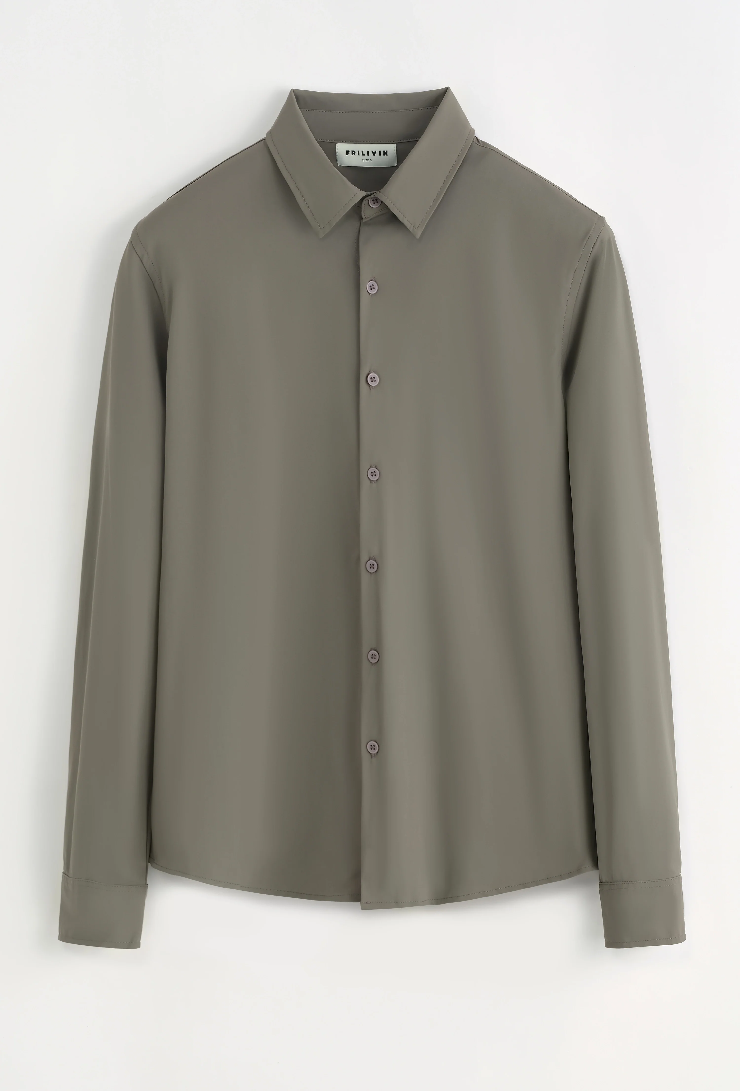 Chemise à manche longues boutonnée pour homme - Image 34