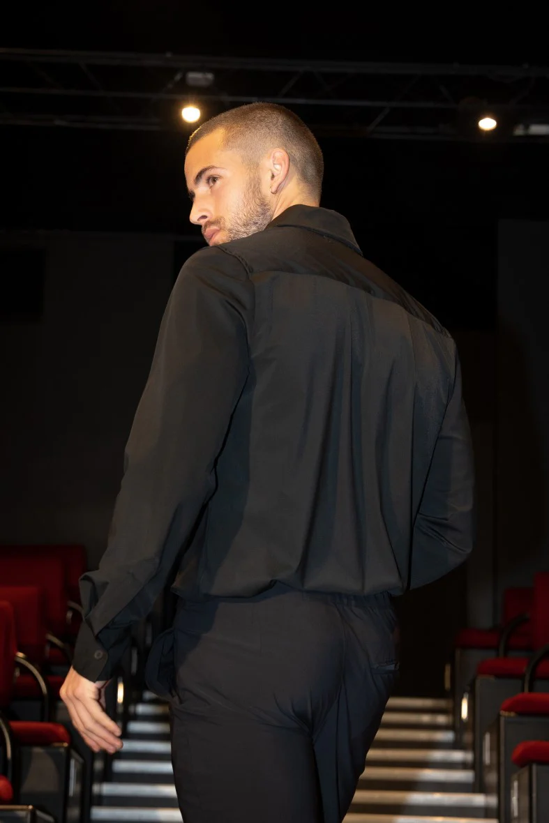 Chemise à manche longues boutonnée pour homme - Image 6