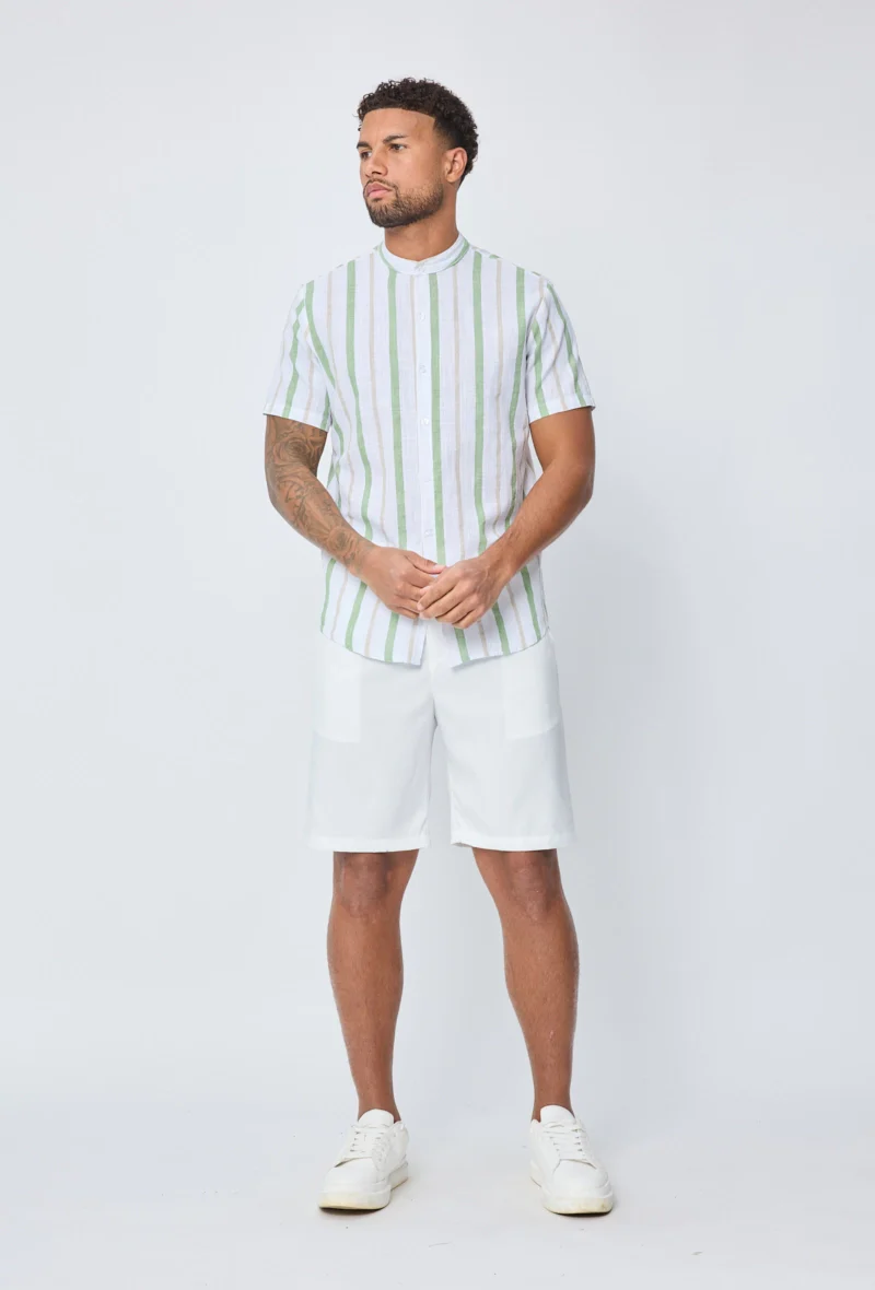 Chemise manches courtes à boutons - Image 11
