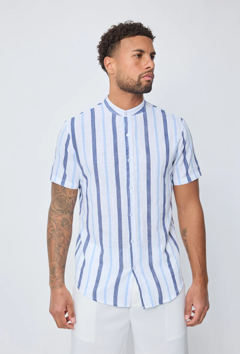 Chemise manches courtes à boutons - Image 12