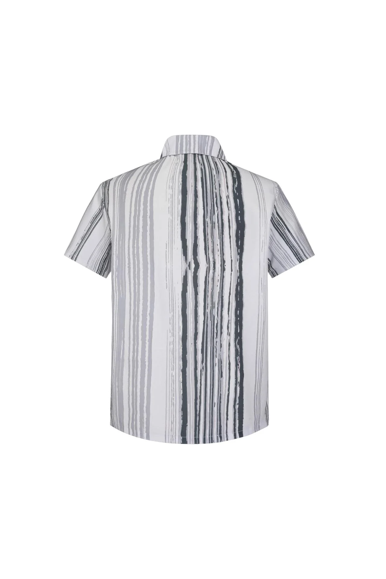 Chemise manches courtes à imprimé abstrait - Image 2