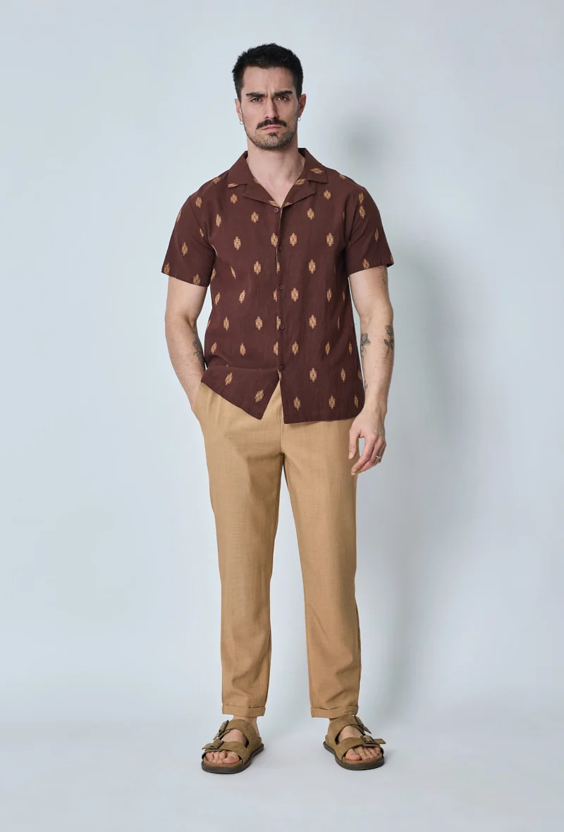 Chemise manches courtes à motifs graphiques - Image 6