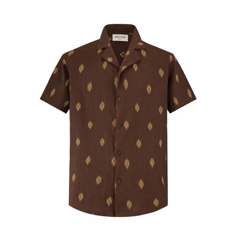 Chemise manches courtes à motifs graphiques - Image 7
