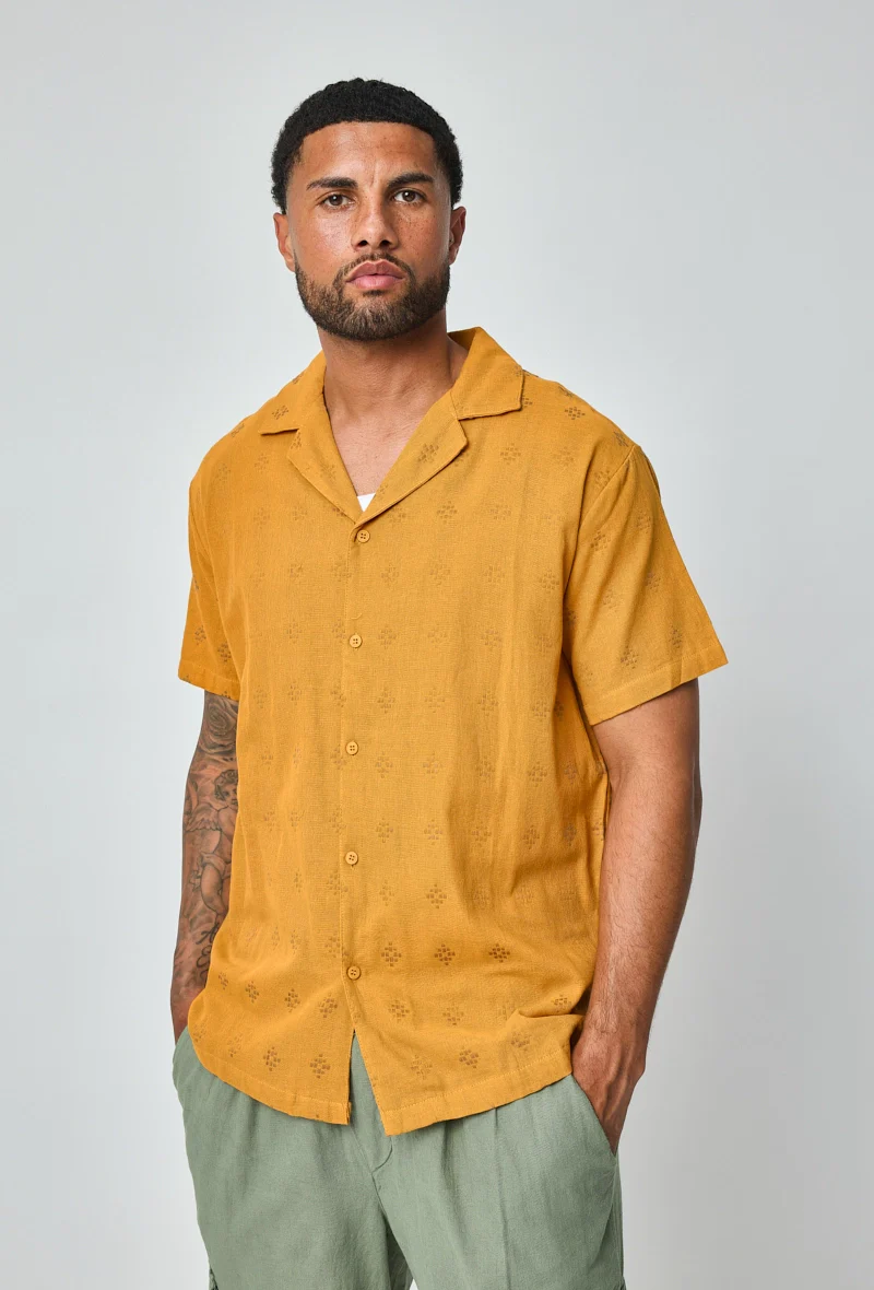 Chemise manches courtes à motifs - Image 8