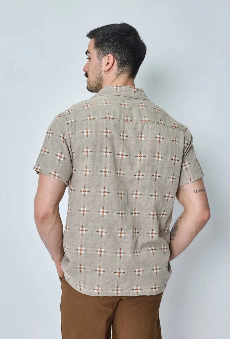 Chemise manches courtes à motifs - Image 4