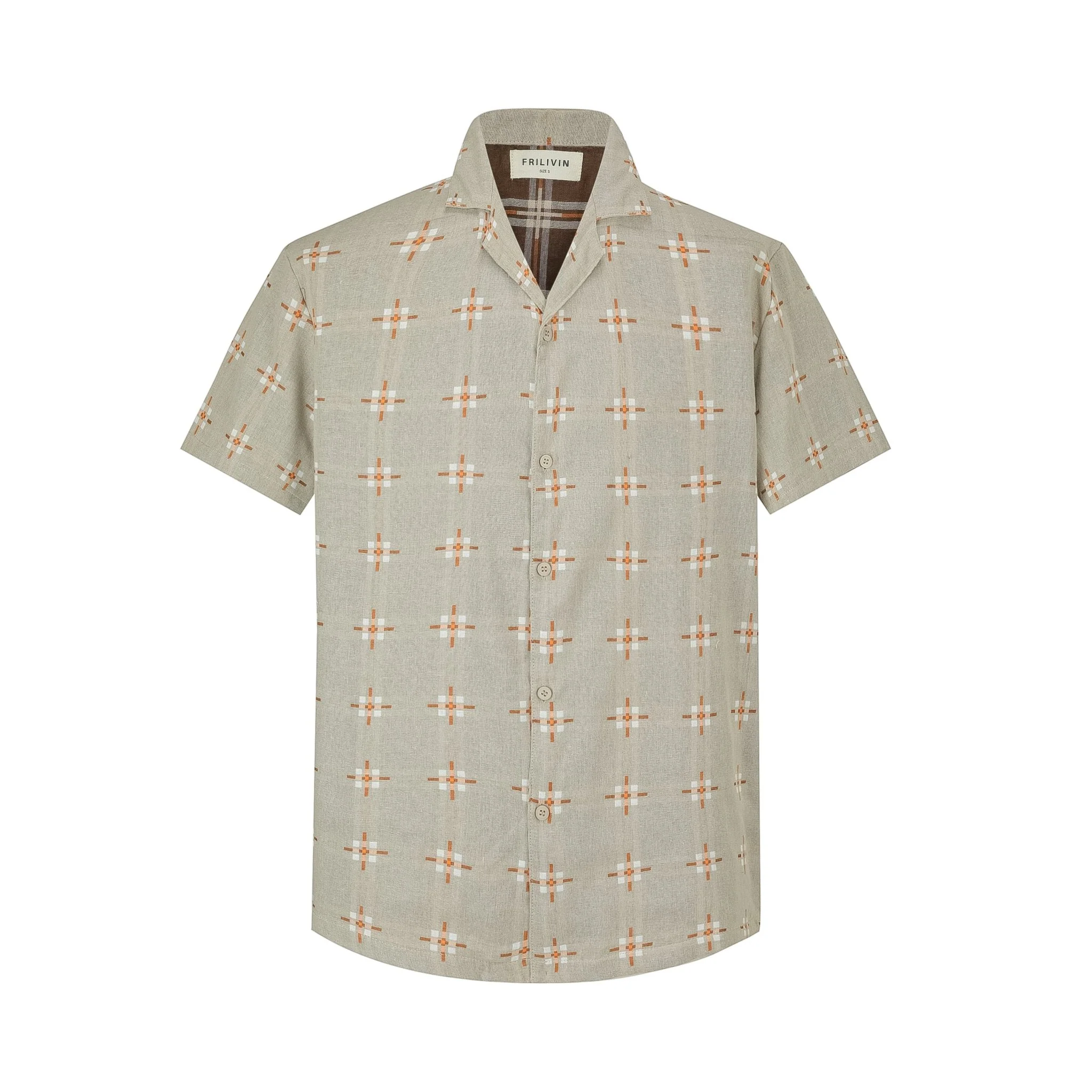 Chemise manches courtes à motifs - Image 7