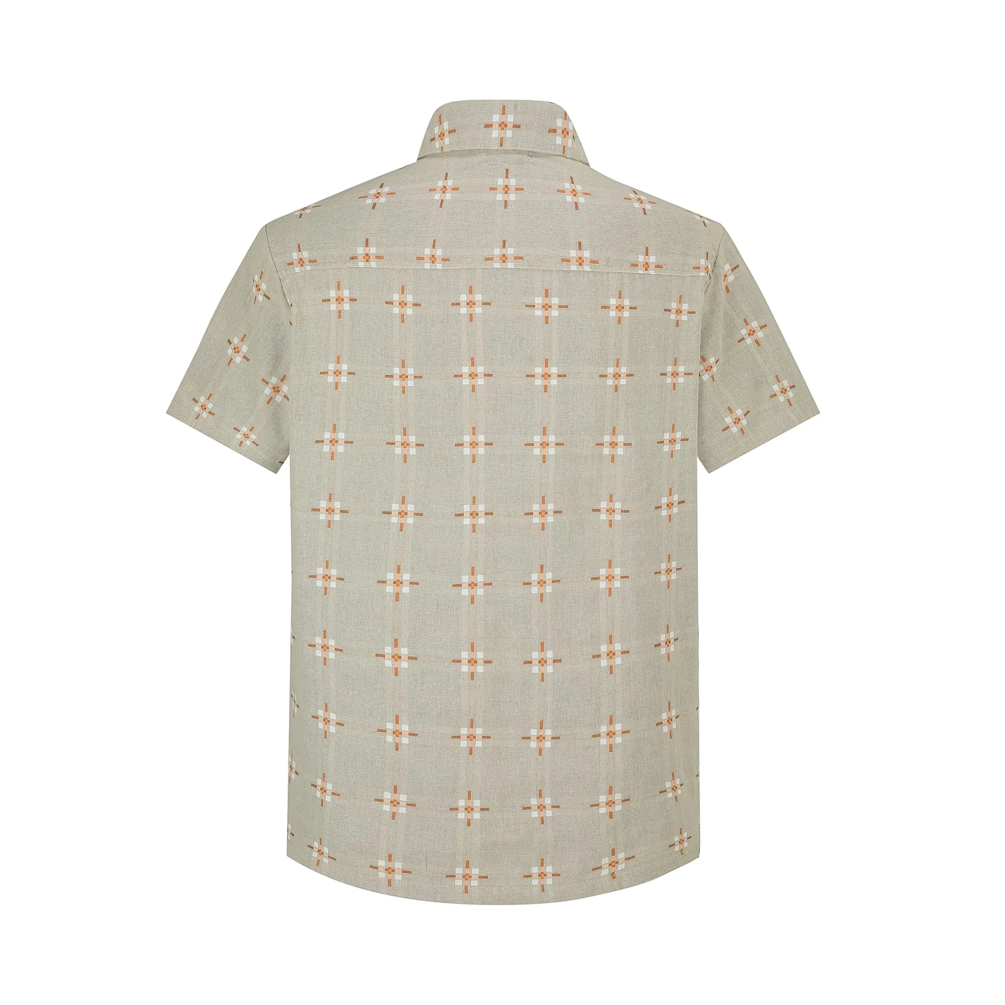 Chemise manches courtes à motifs - Image 8