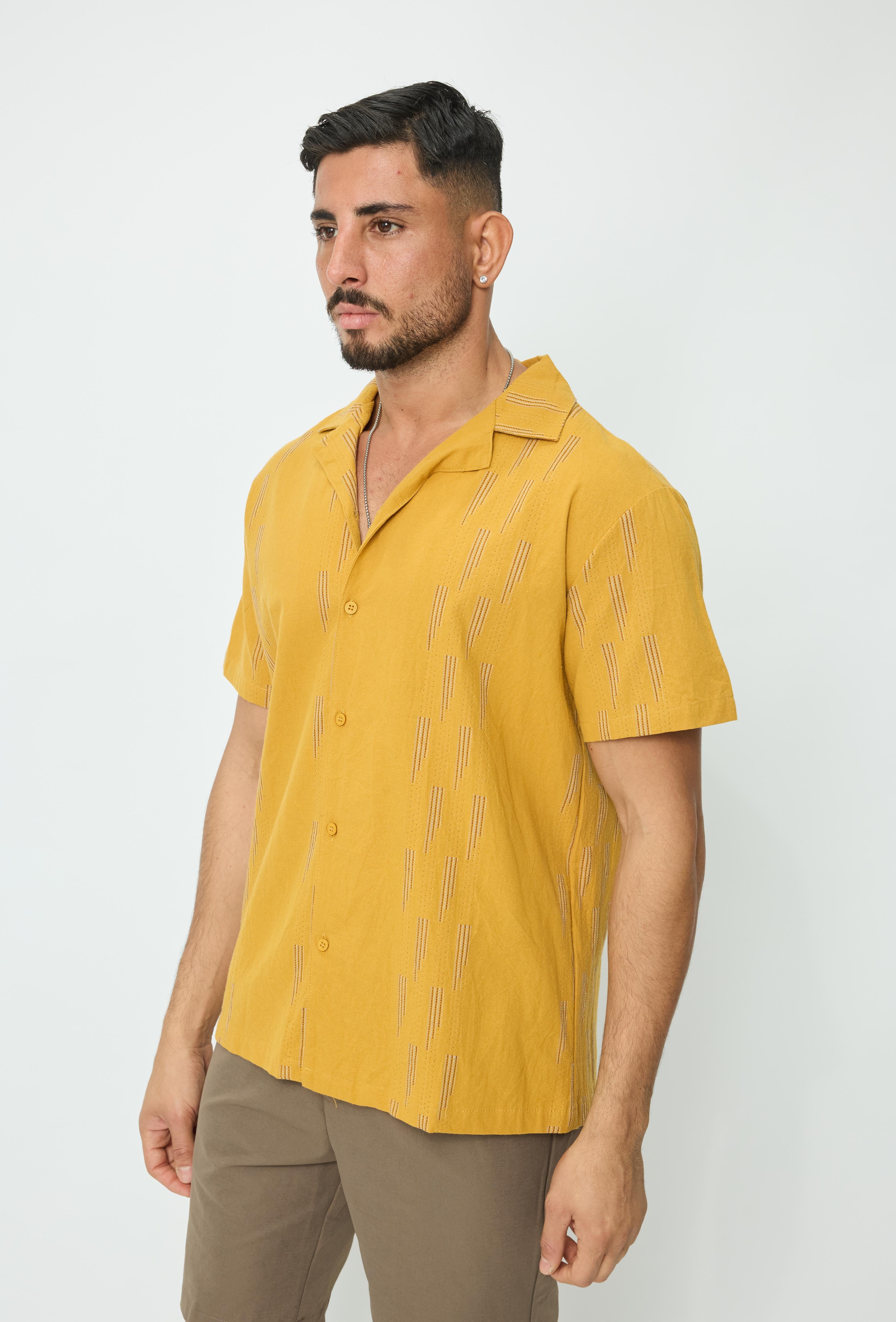 Chemise manches courtes à motifs - Image 3
