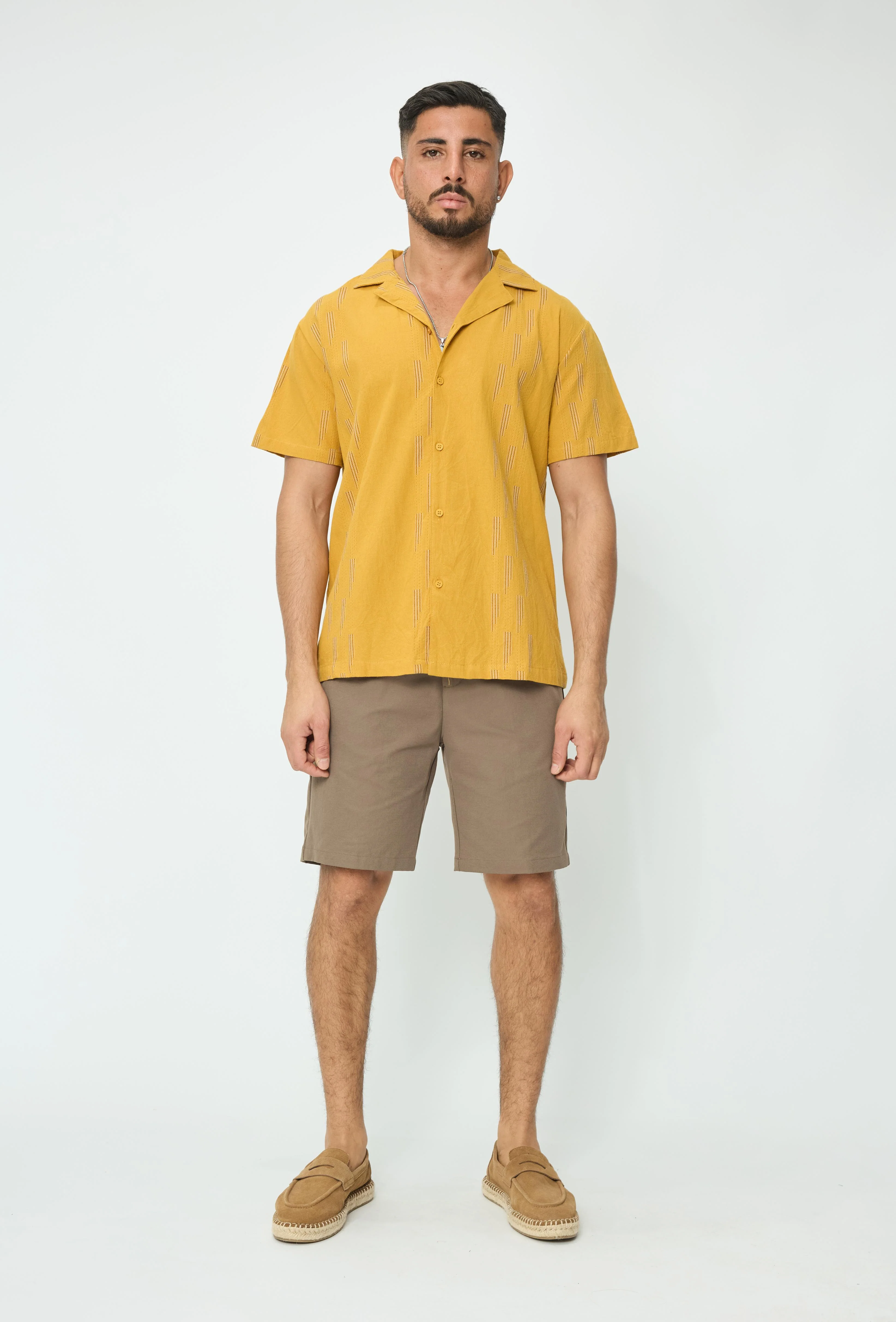 Chemise manches courtes à motifs - Image 5