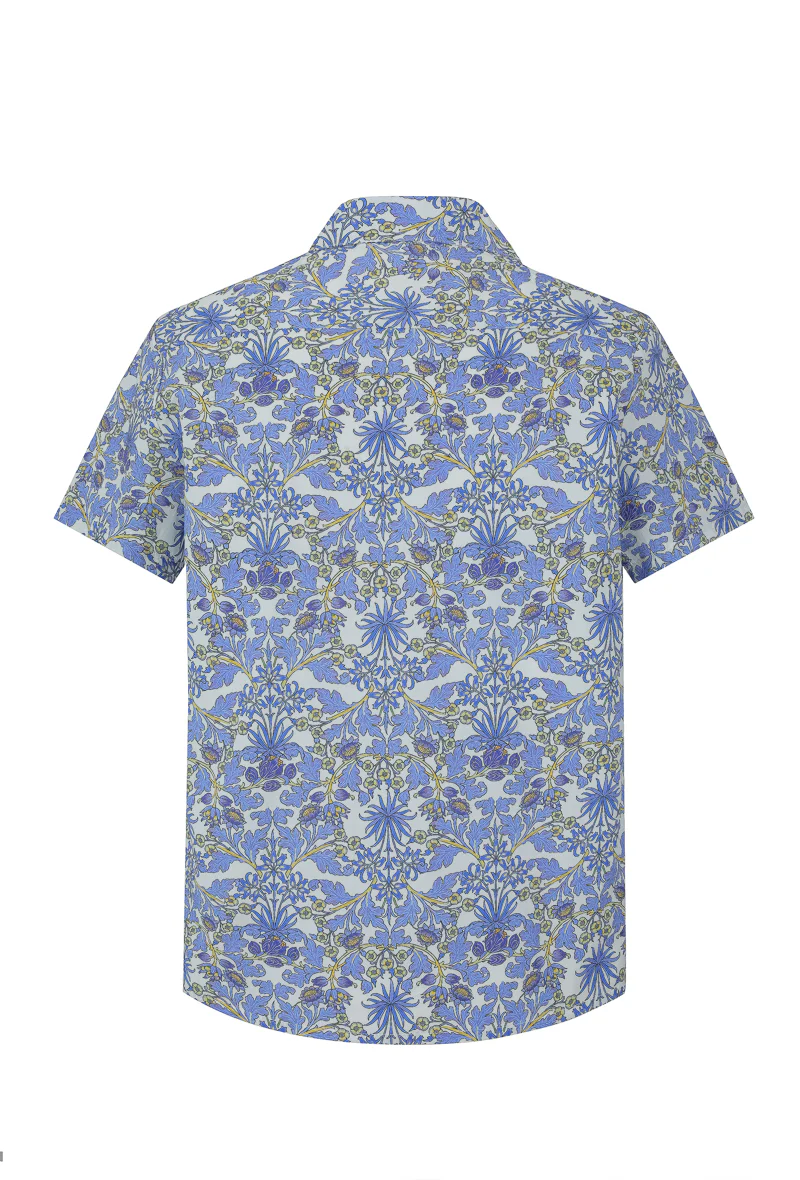 Chemise manches courtes à motifs fleuris - Image 11