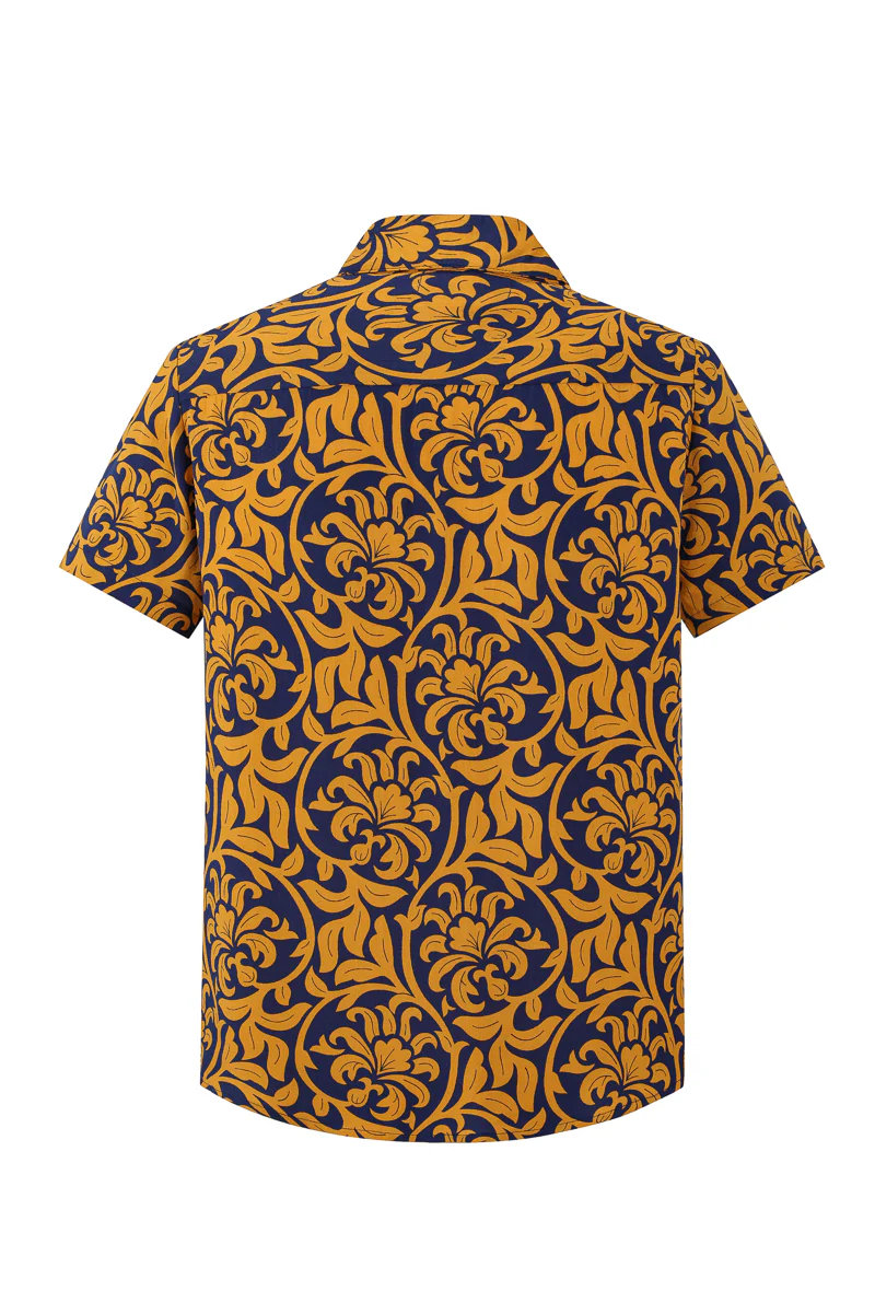 Chemise manches courtes à motifs fleuris - Image 2