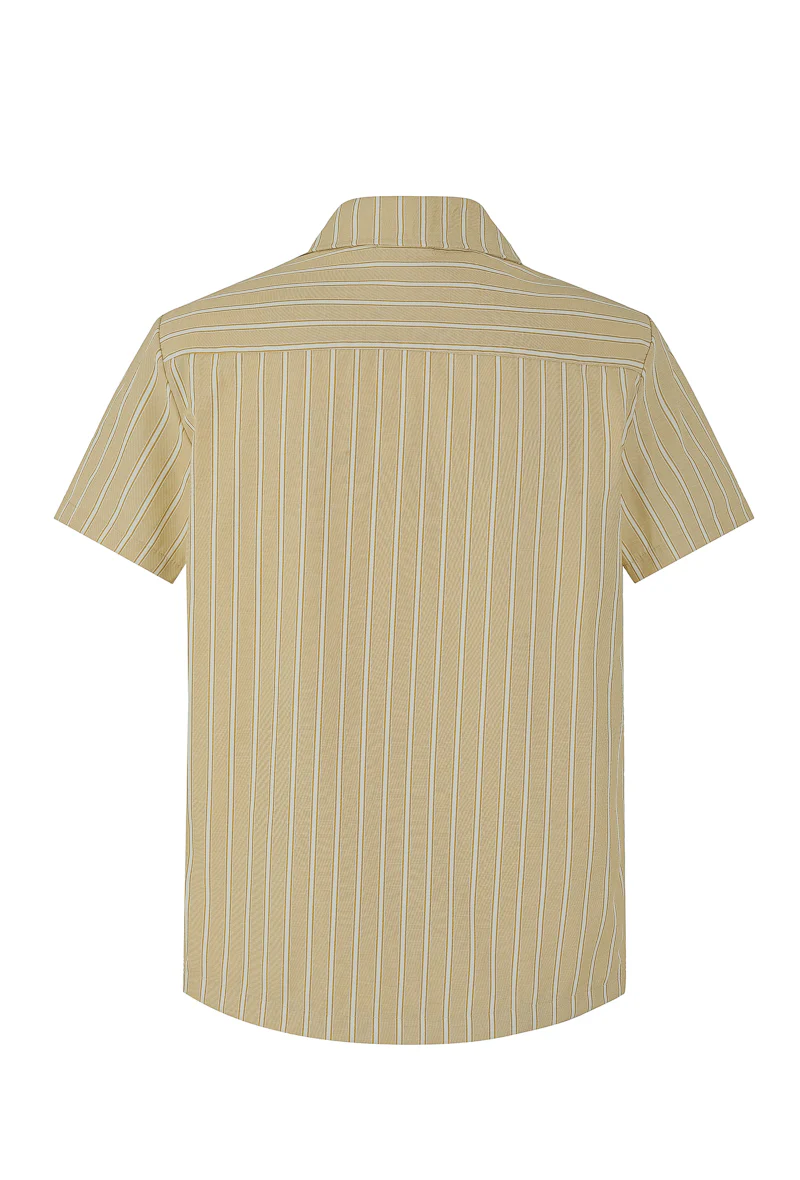 Chemise manches courtes à rayures - Image 20