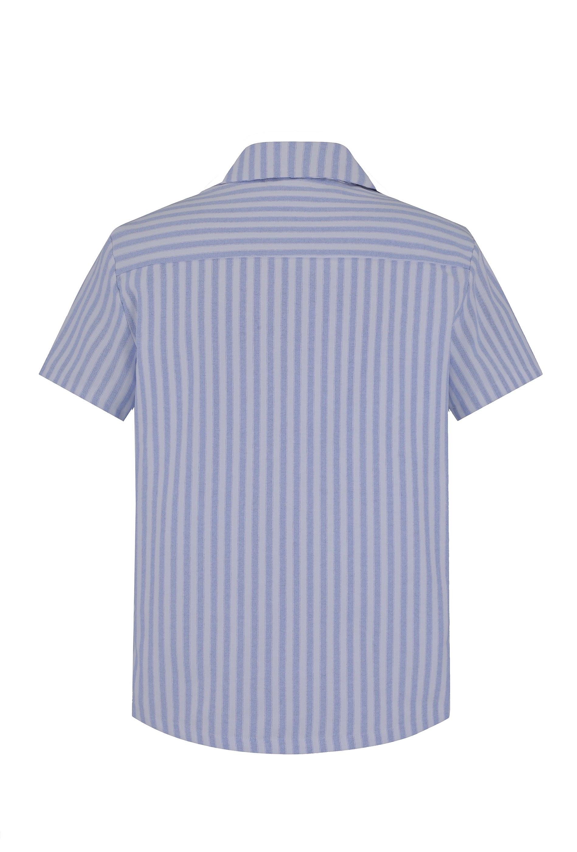 Chemise manches courtes à rayures - Image 10