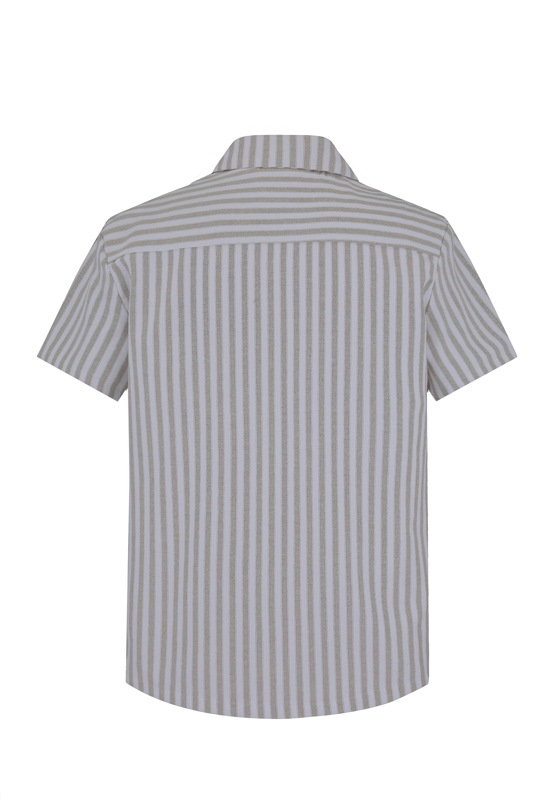 Chemise manches courtes à rayures - Image 12