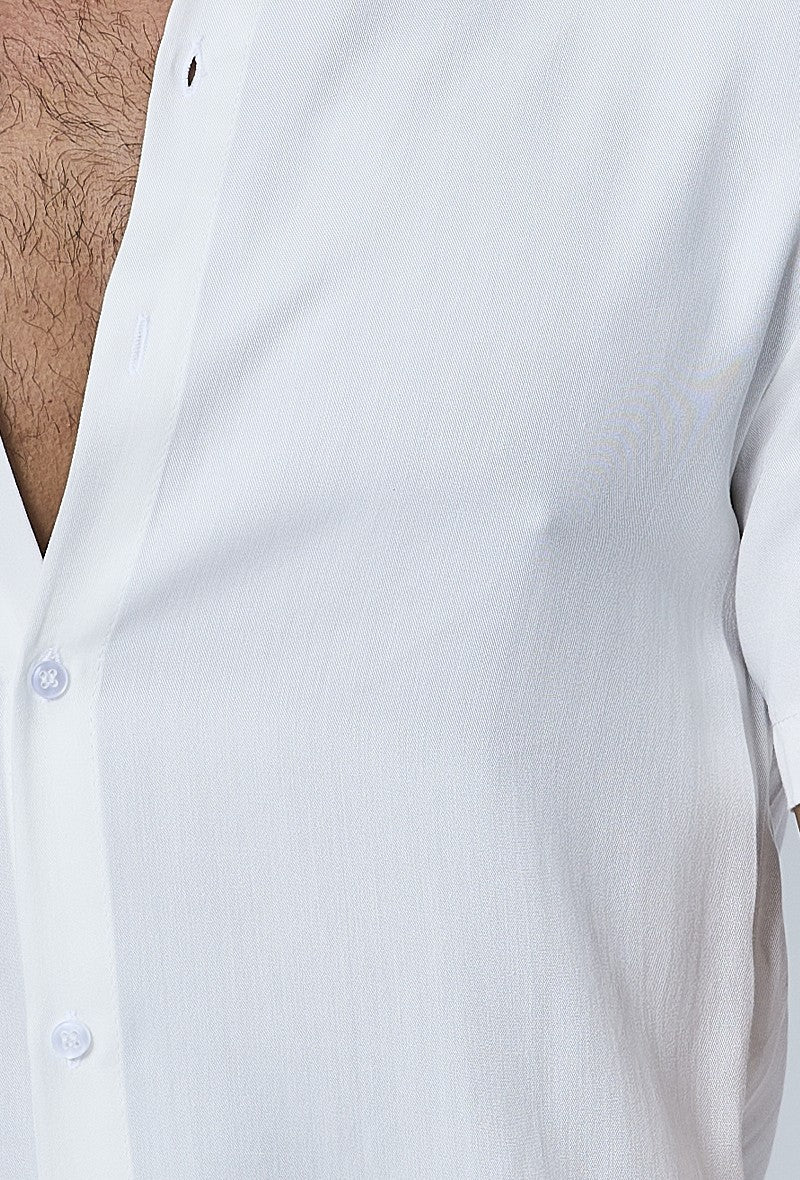 Chemise manches courtes décontractée à col à revers - Image 13