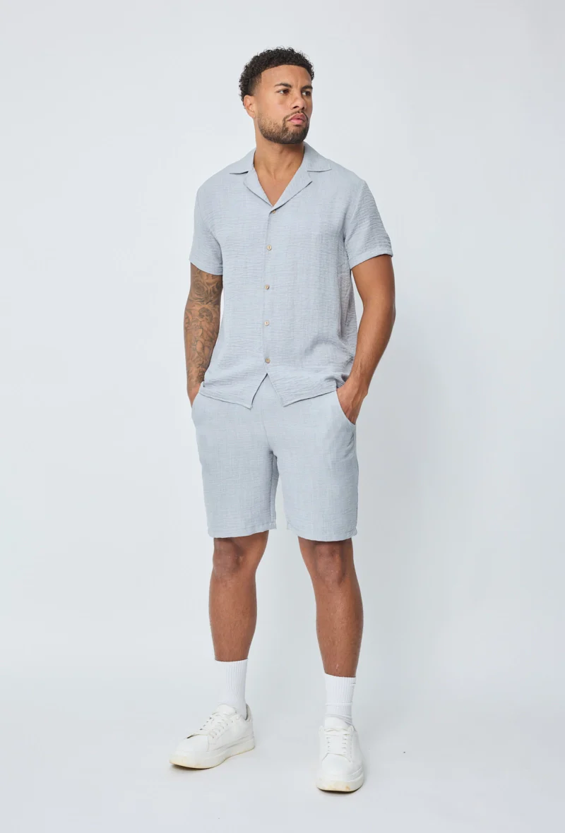 Chemise manches courtes à bouton - Image 27