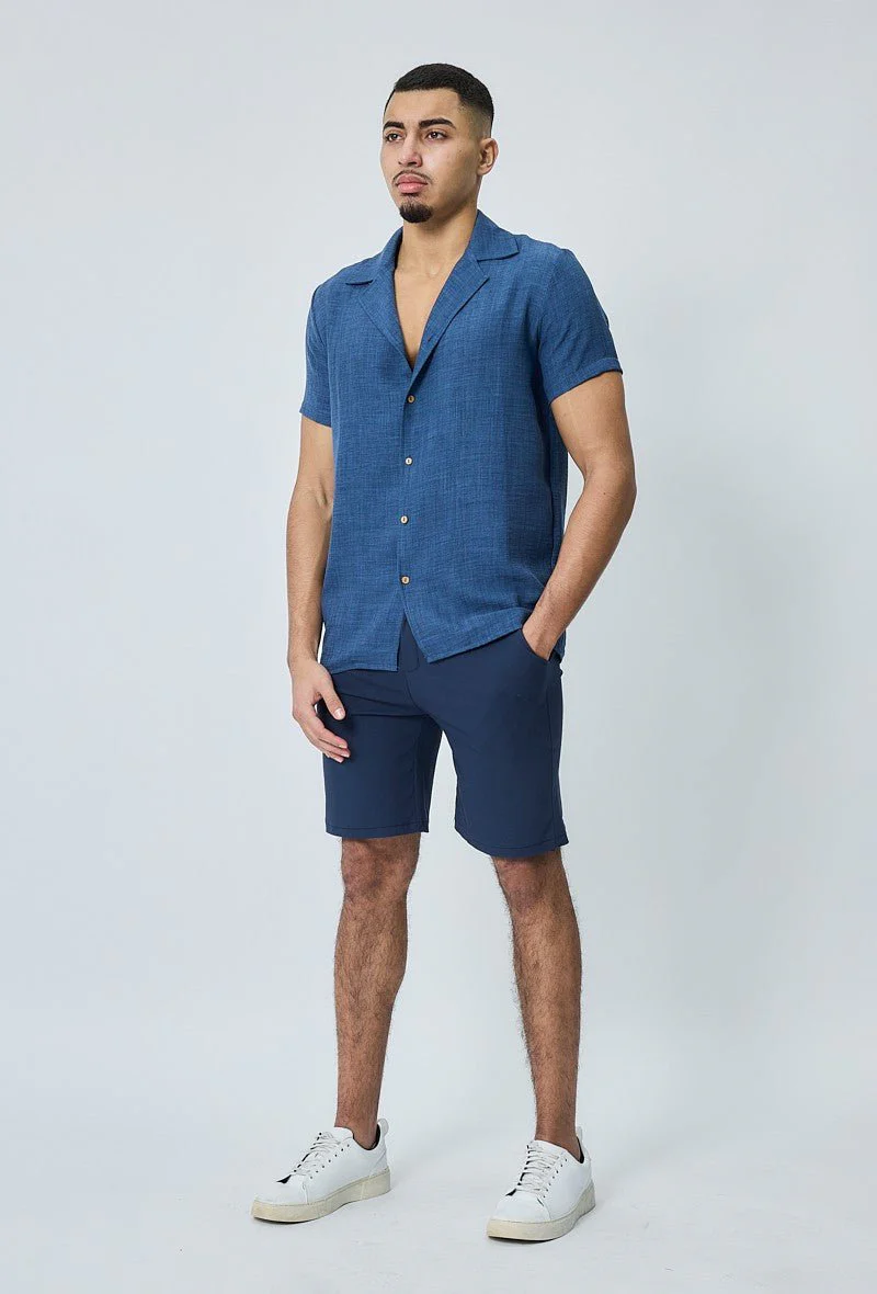 Chemise manches courtes à bouton - Image 4