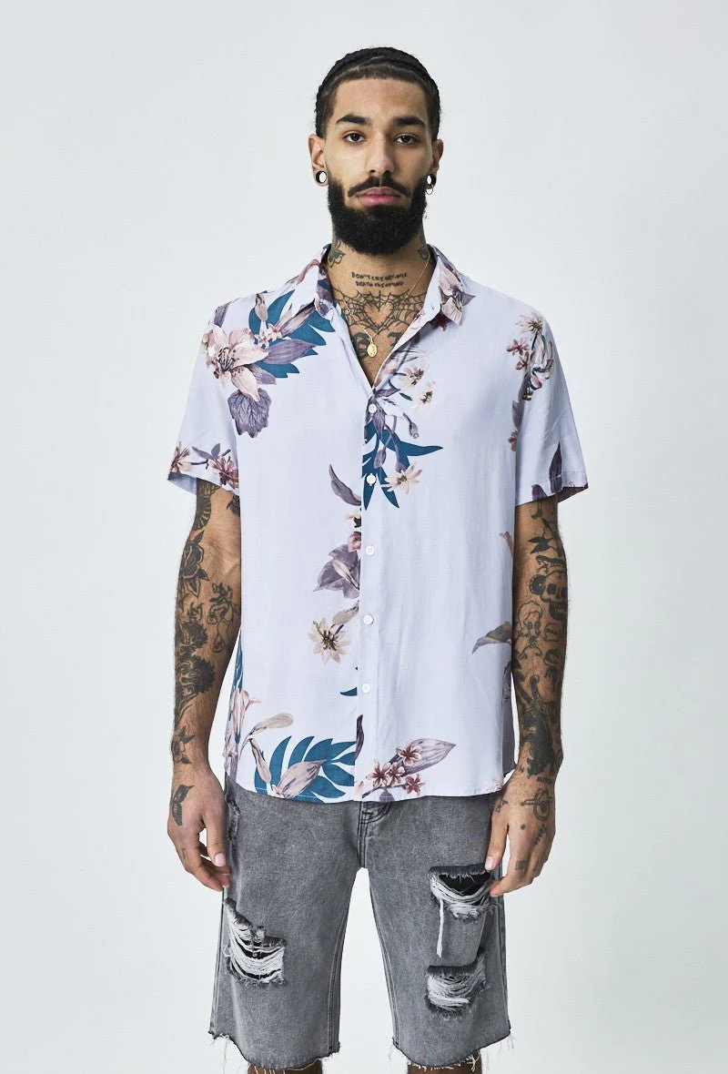 Chemise manches courtes fleuri - Image 16