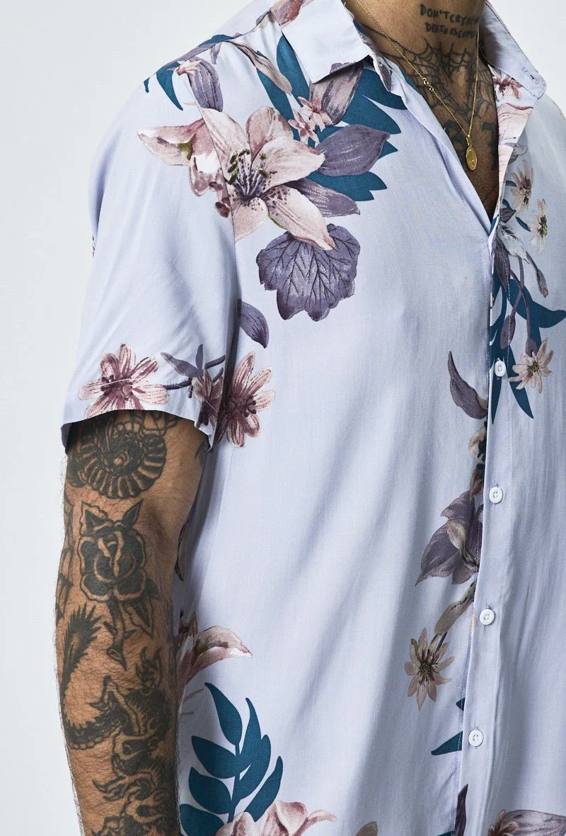 Chemise manches courtes fleuri - Image 17