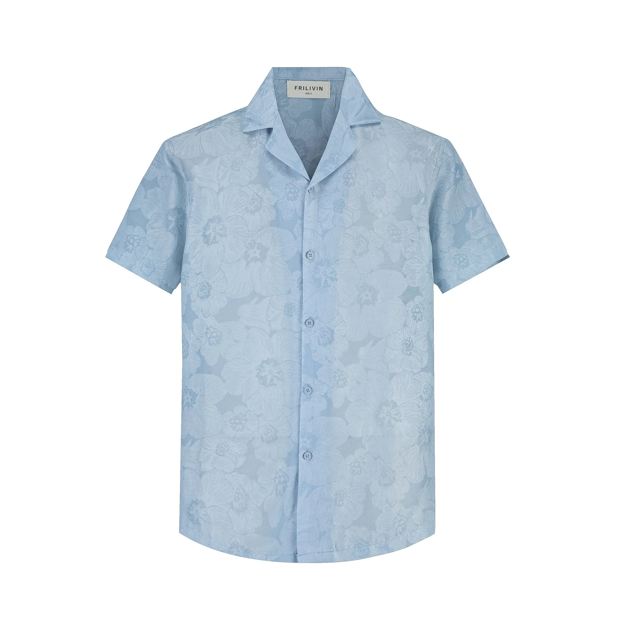 Chemise manches courtes fleurie - Image 12