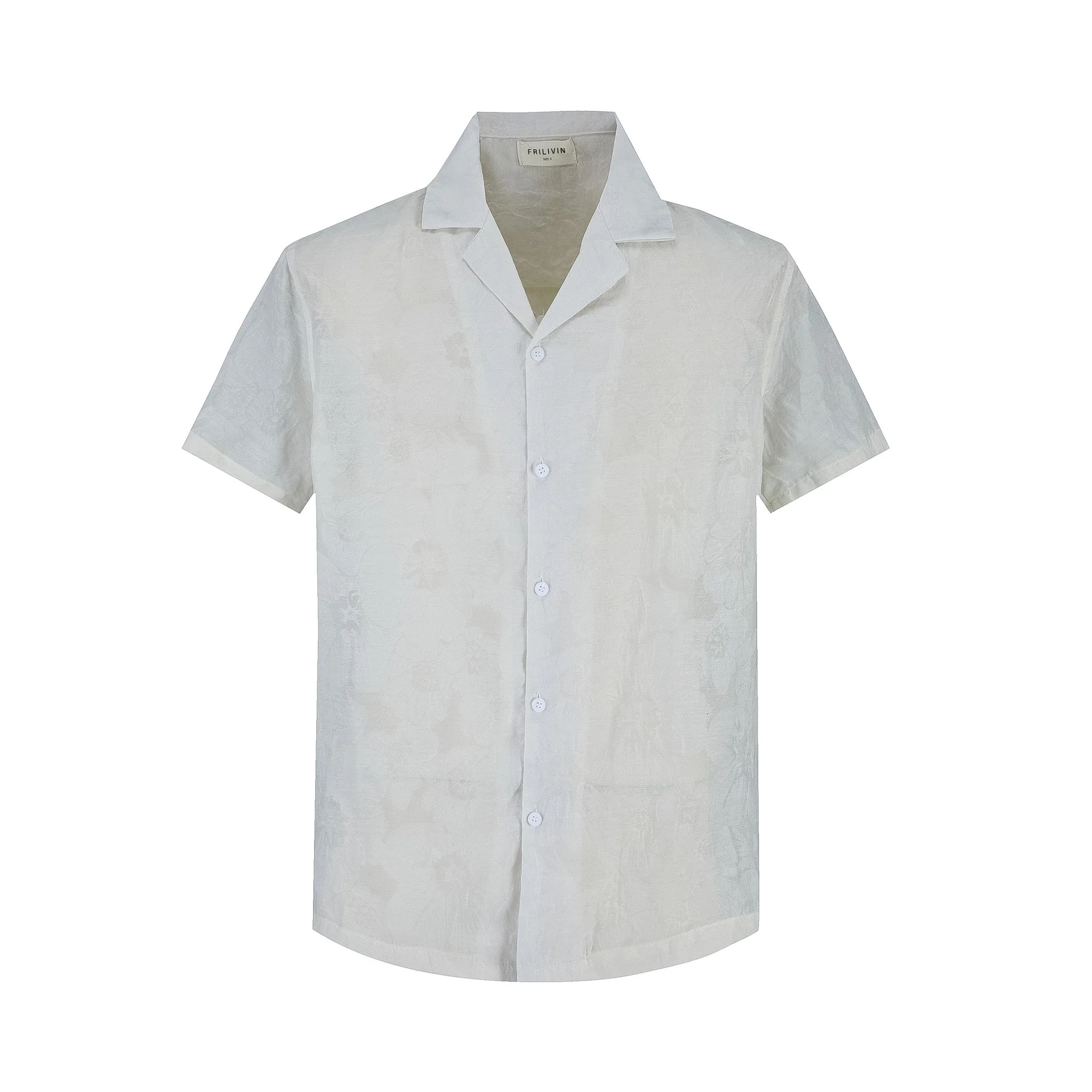 Chemise manches courtes fleurie - Image 5