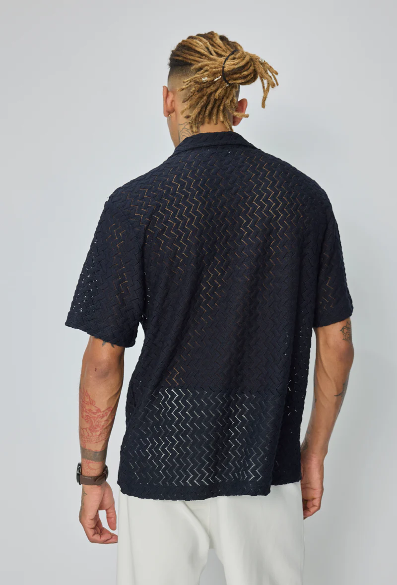 Chemise motif géométrique - Image 3