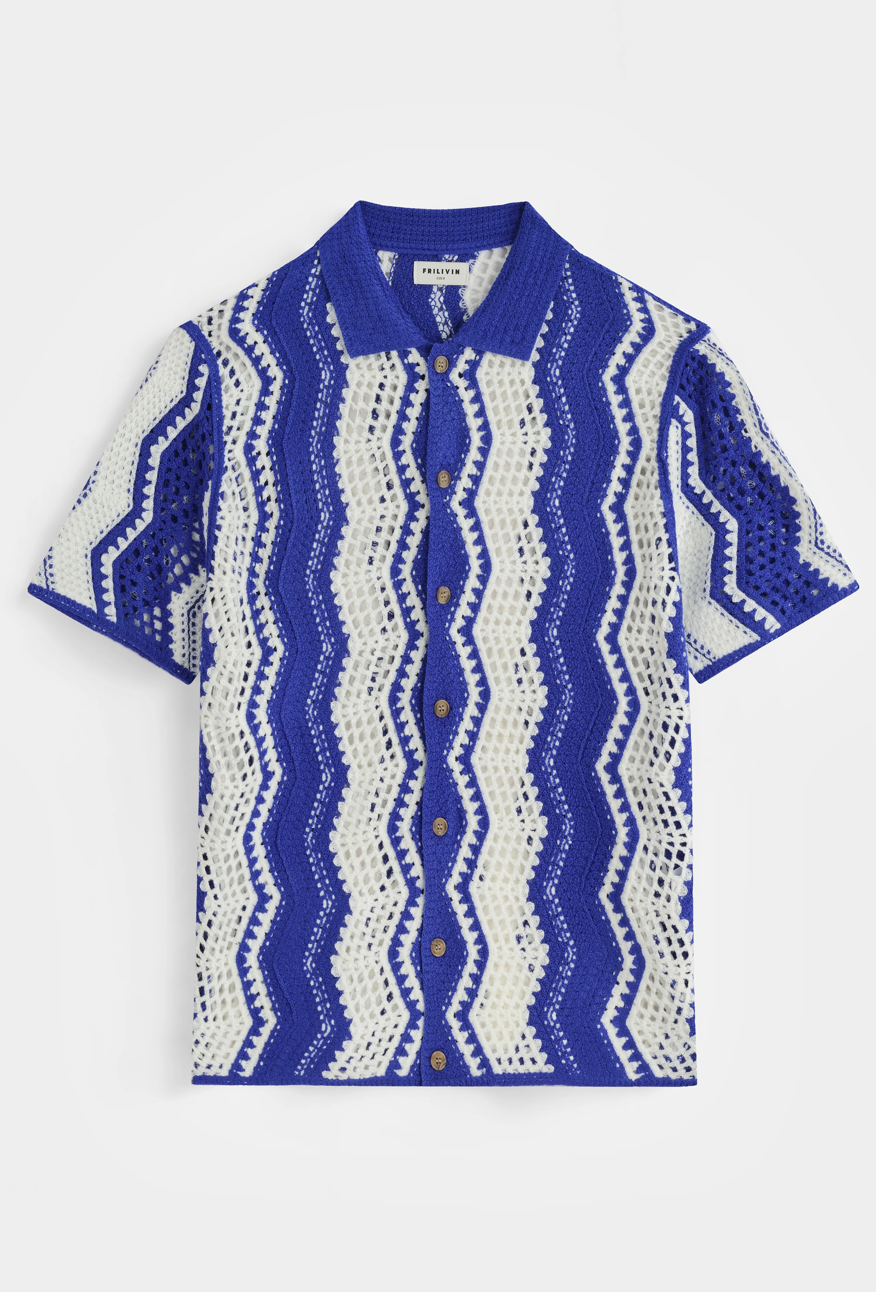 Chemise polo tricot ondes - Image 4