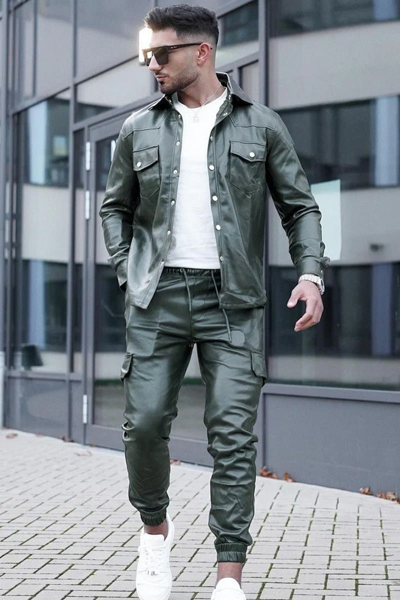Chemise en simili cuir - Image 10