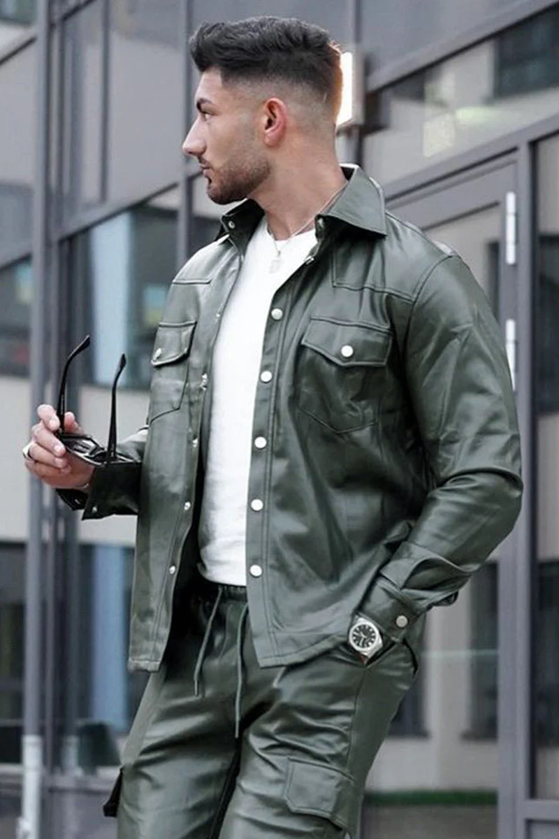 Chemise en simili cuir - Image 11