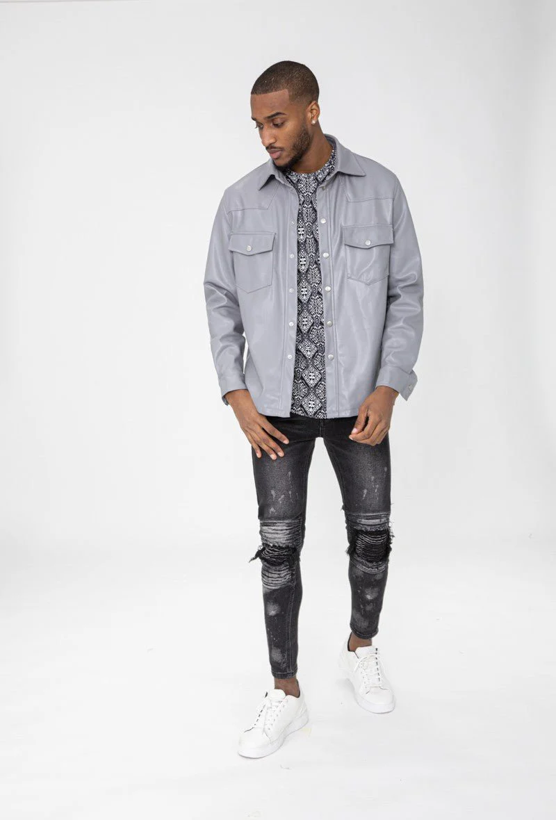 Chemise en simili cuir - Image 16