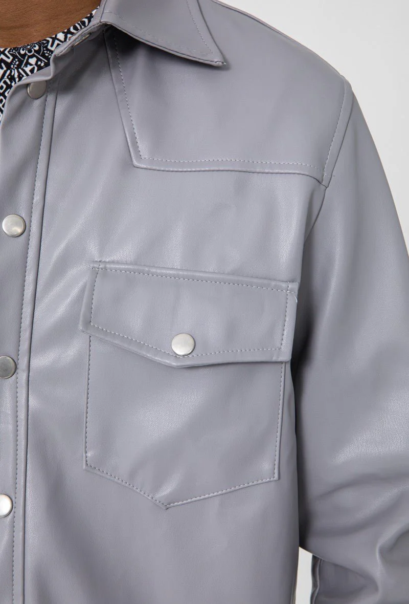 Chemise en simili cuir - Image 18