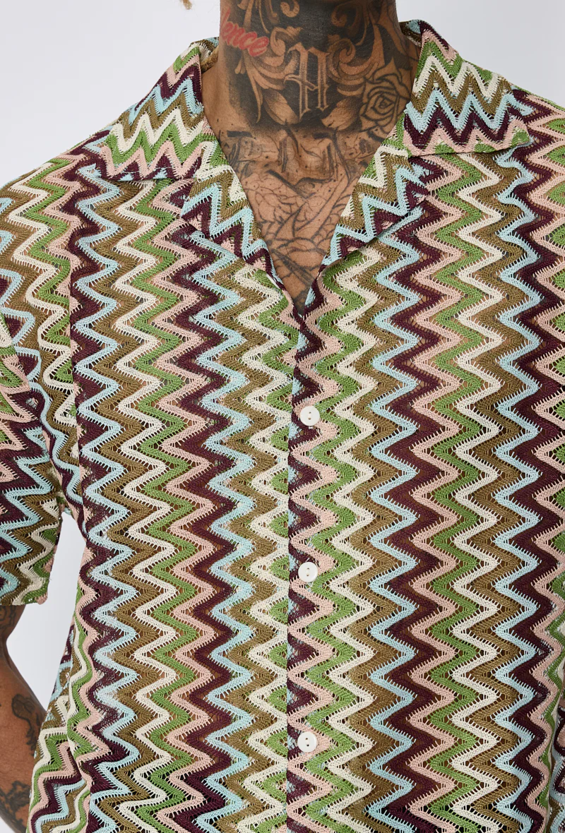 Chemise camp col cubain - Image 5