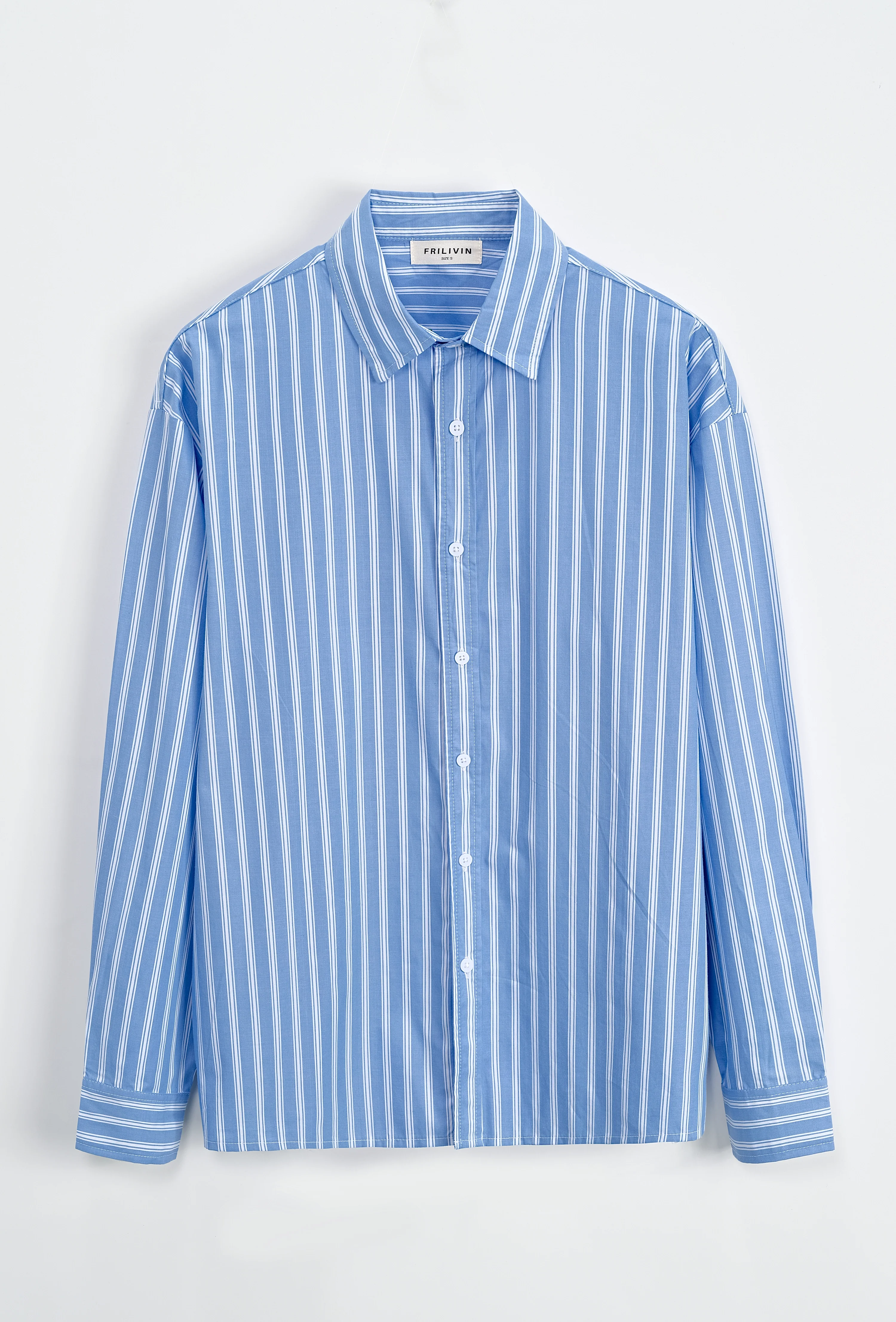 Chemise simple à rayures - Image 15