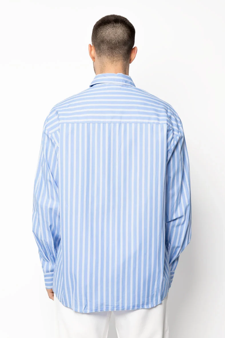 Chemise simple à rayures - Image 9