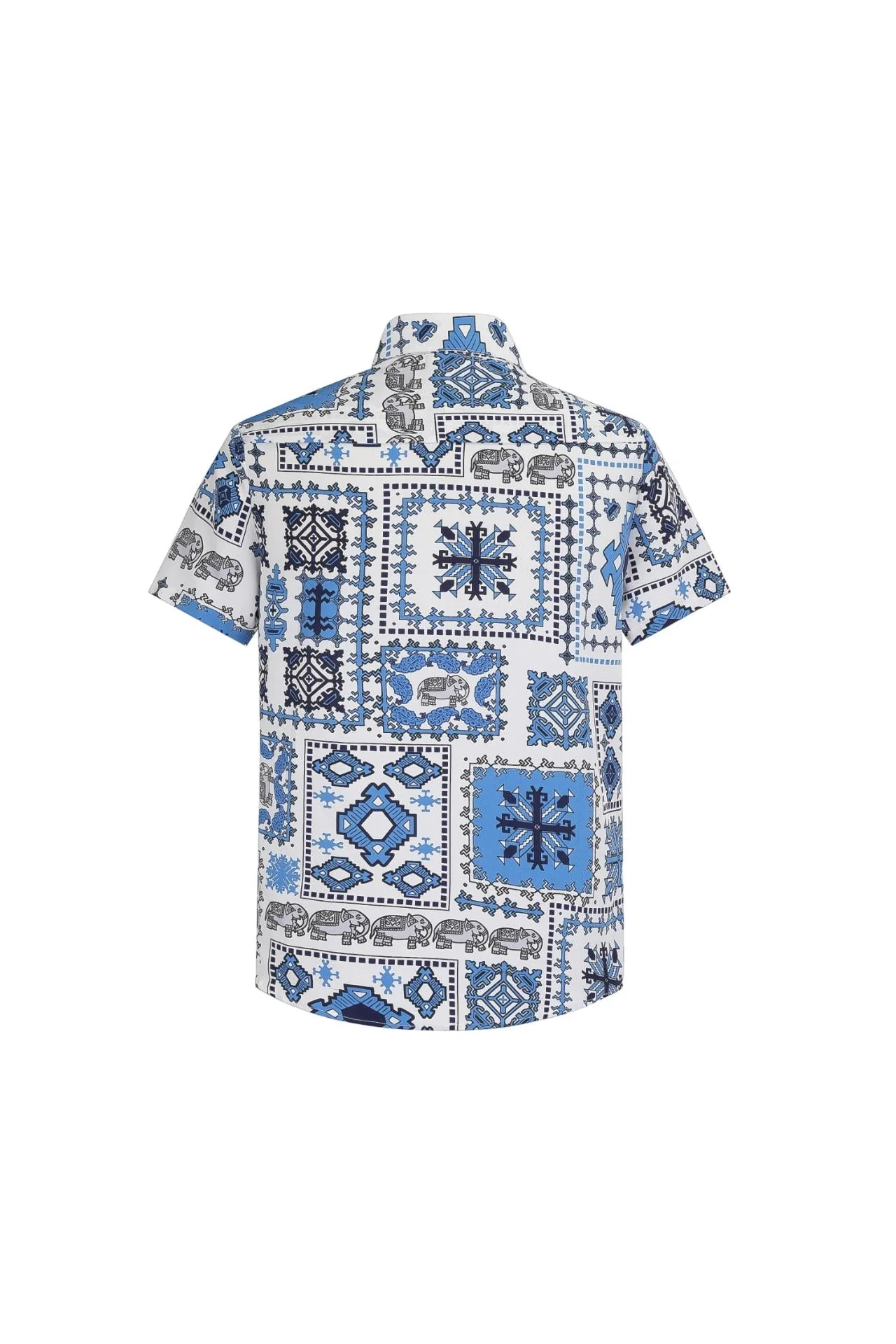 Chemise structurée à motifs baroque - Image 4