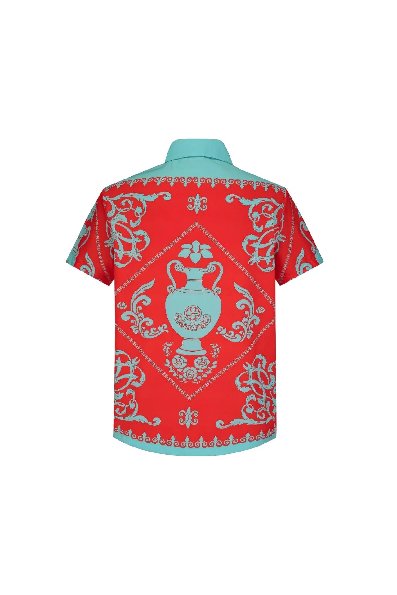 Chemise structurée à motifs baroque - Image 4