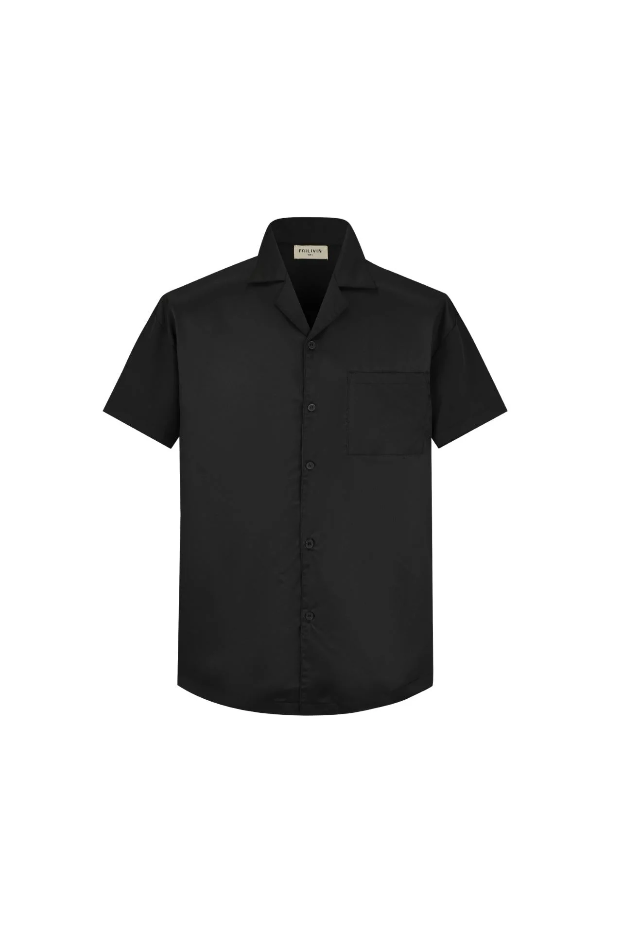 Chemise toile manches courtes unie - Image 14