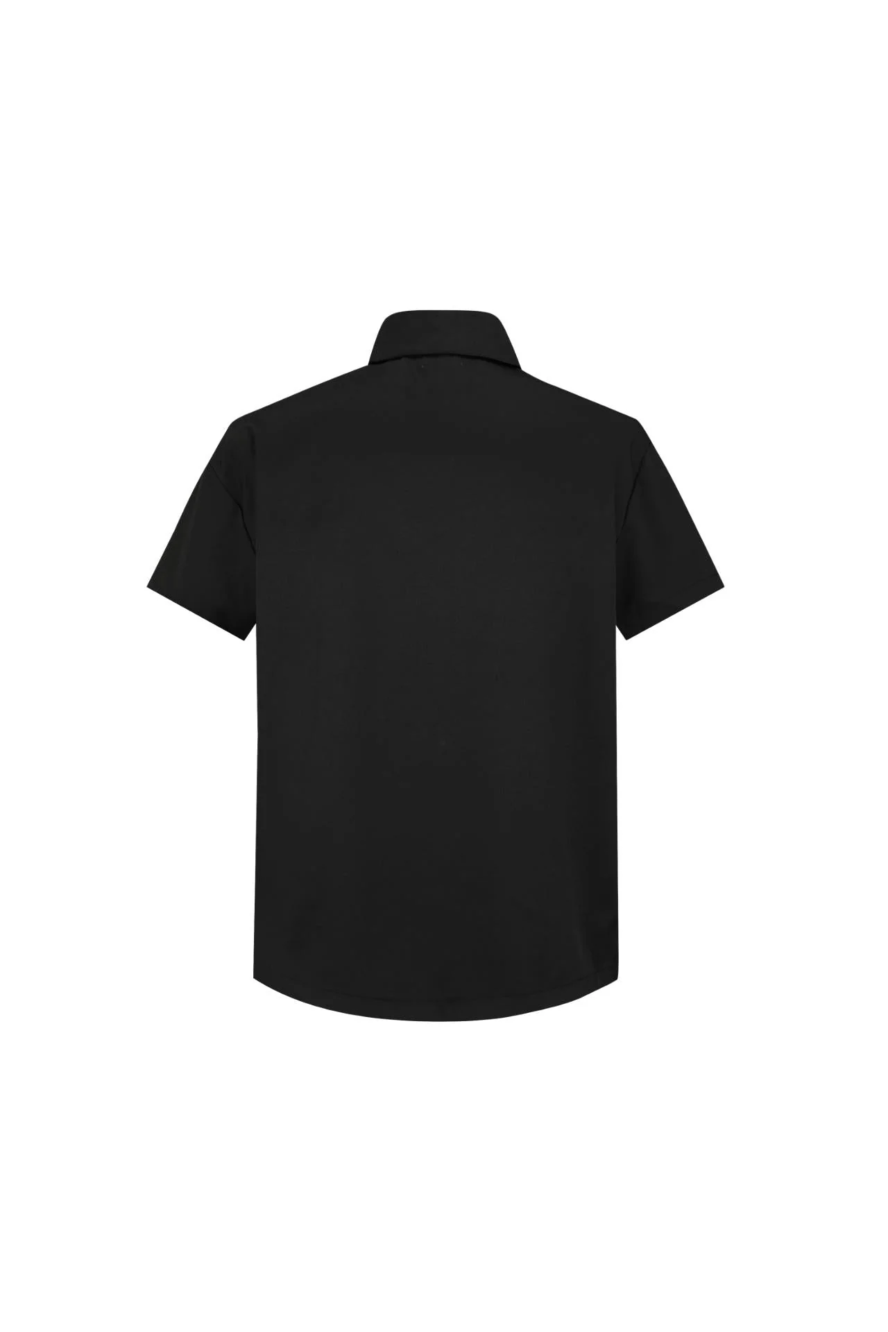 Chemise toile manches courtes unie - Image 15
